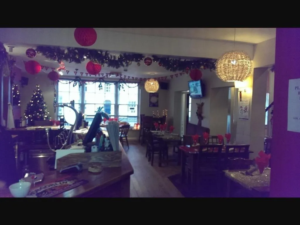 Dining area in The Old Bell