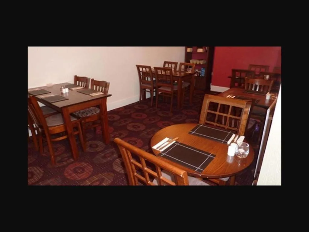 Dining area in The Old Bell