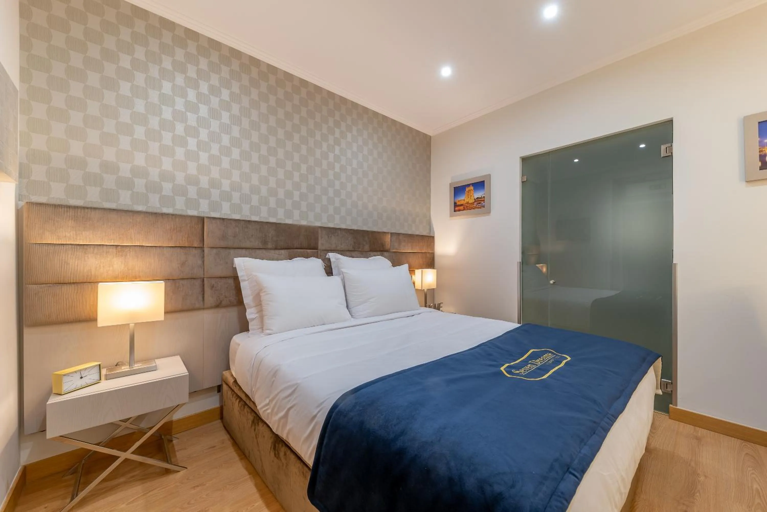 Bed in Seven Dreams Suites