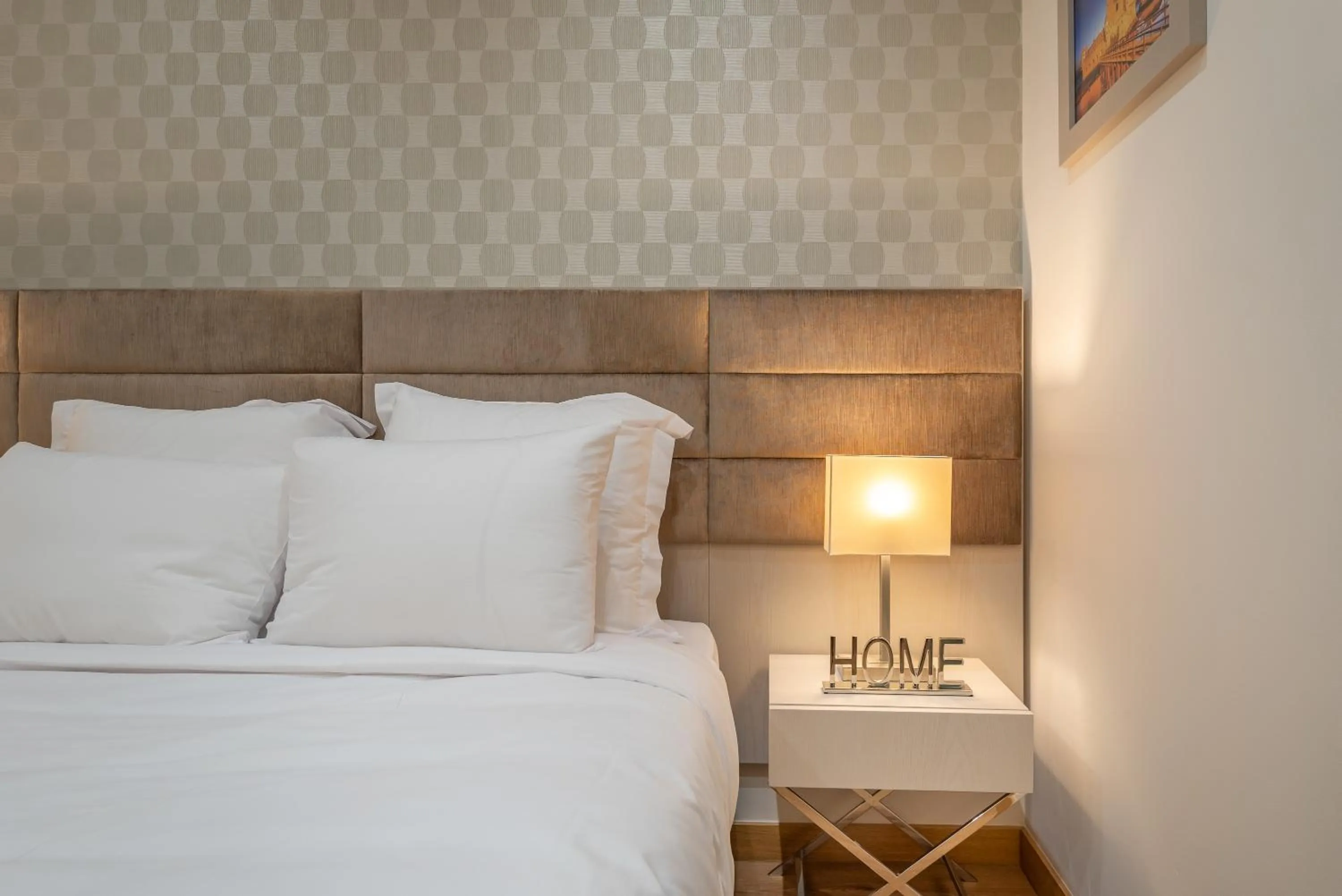 Bed in Seven Dreams Suites