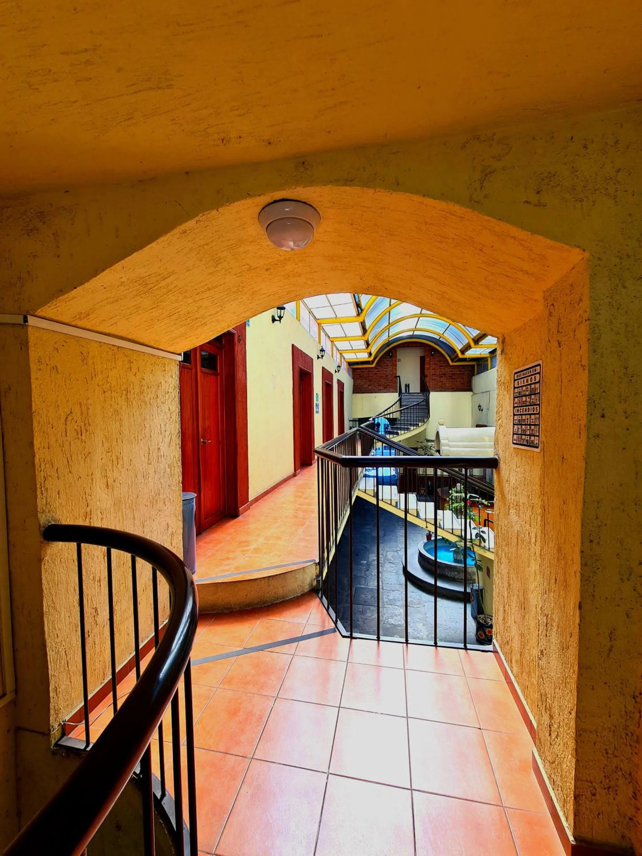 Patio in Hotel Centro Historico