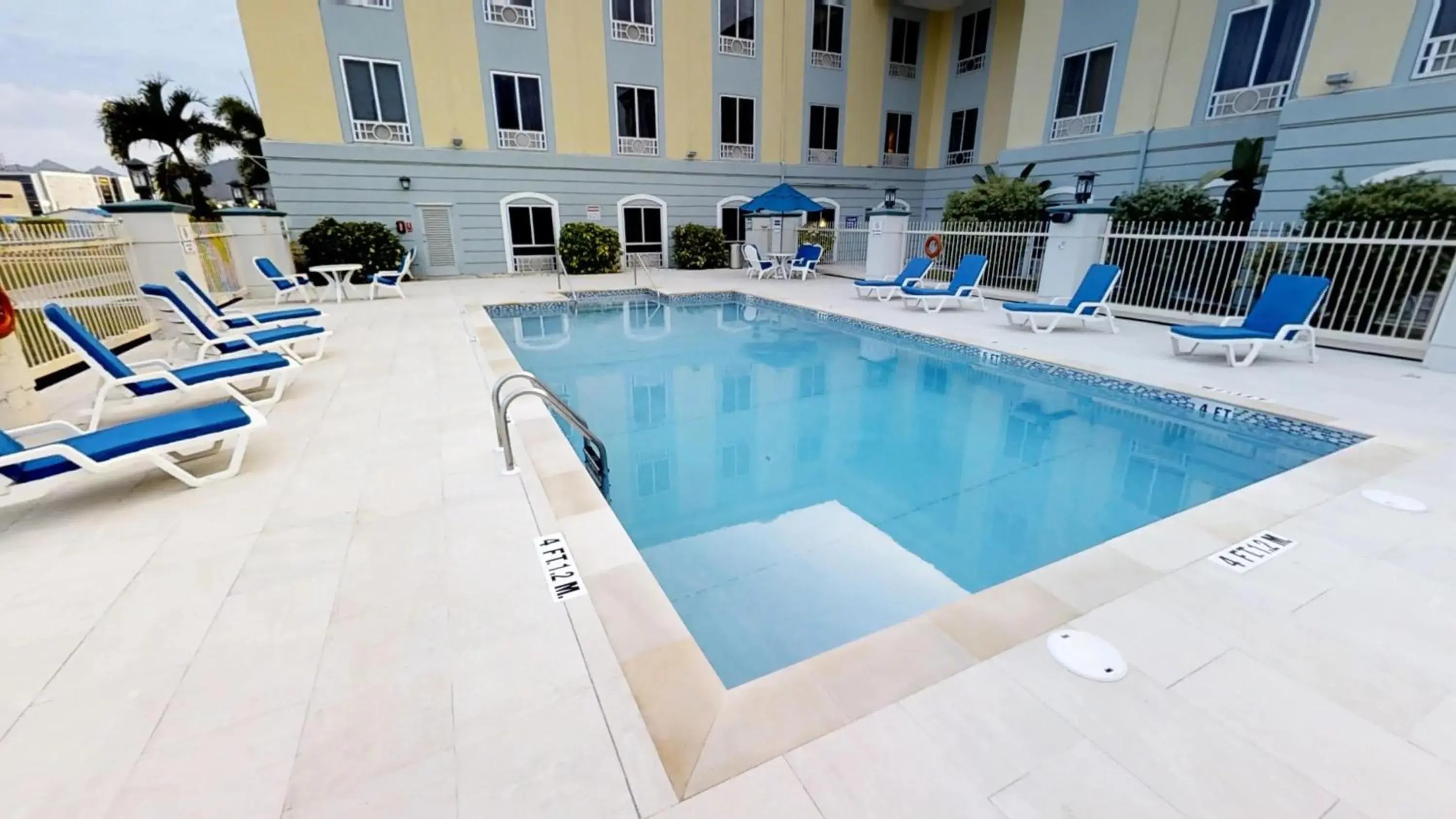 Swimming pool in Holiday Inn Express Trincity by IHG Swimming pool in Holiday Inn Express Trincity by IHG