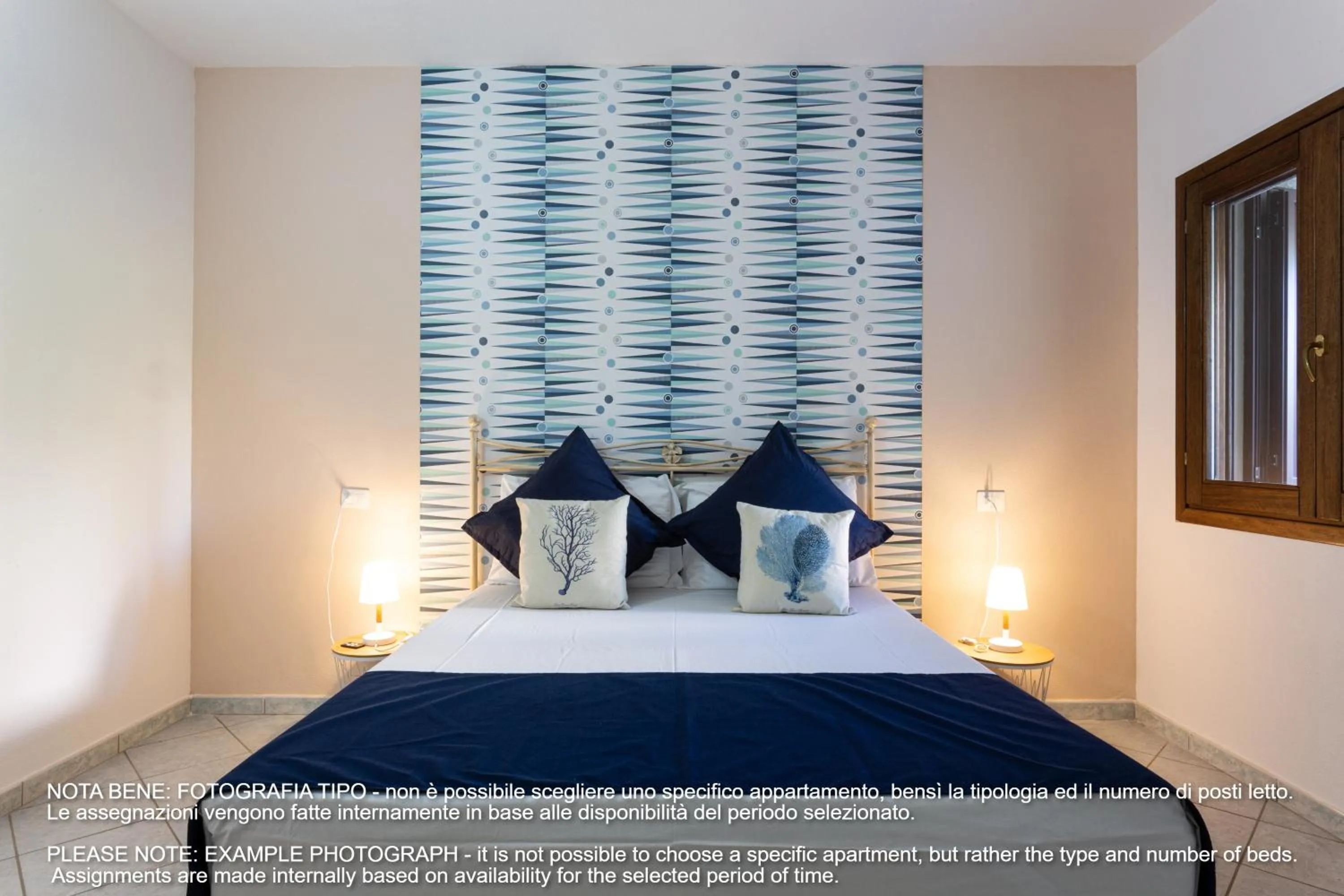 Bed in Appartamenti Tanaunella