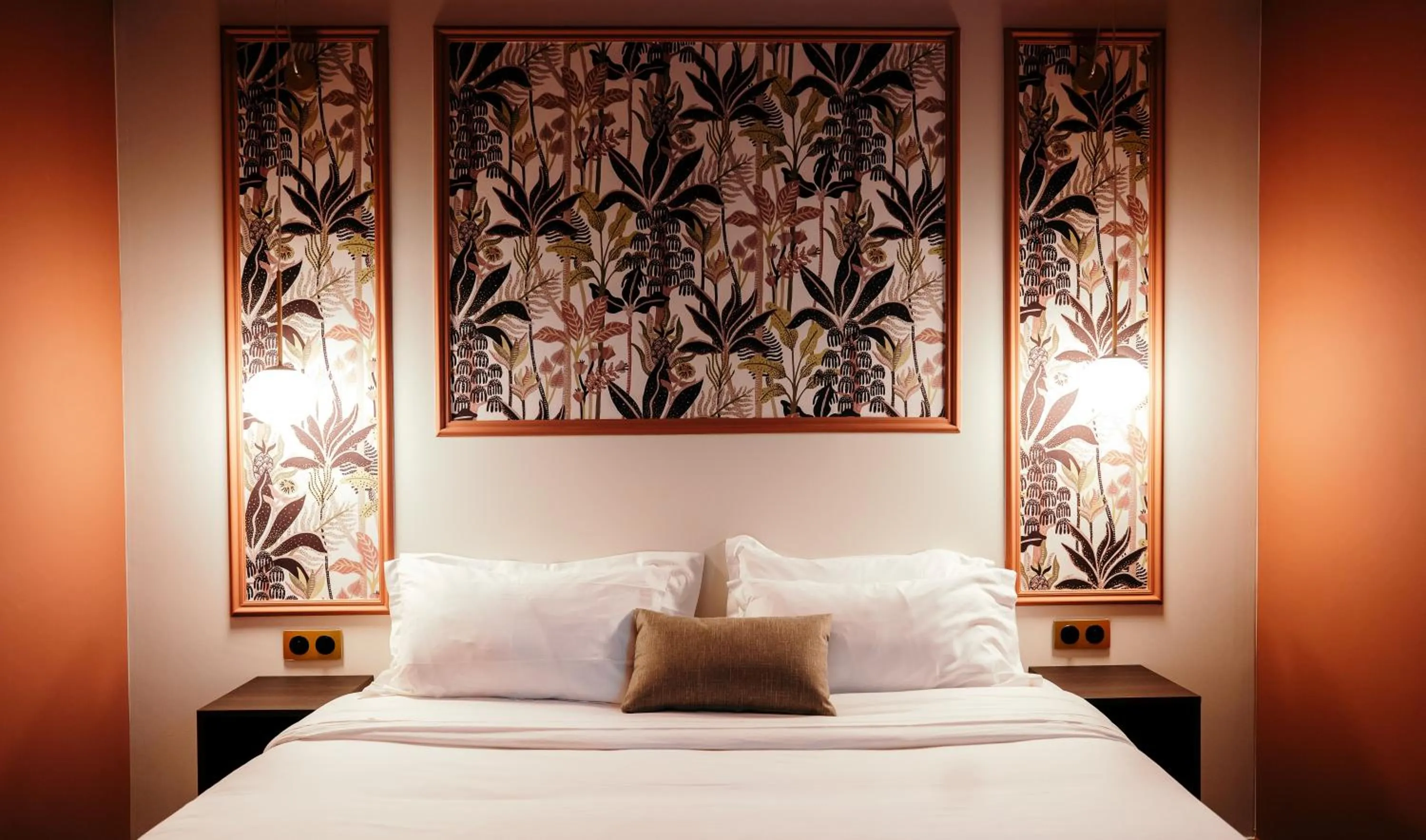 Bed in Hôtel Fesch & Spa