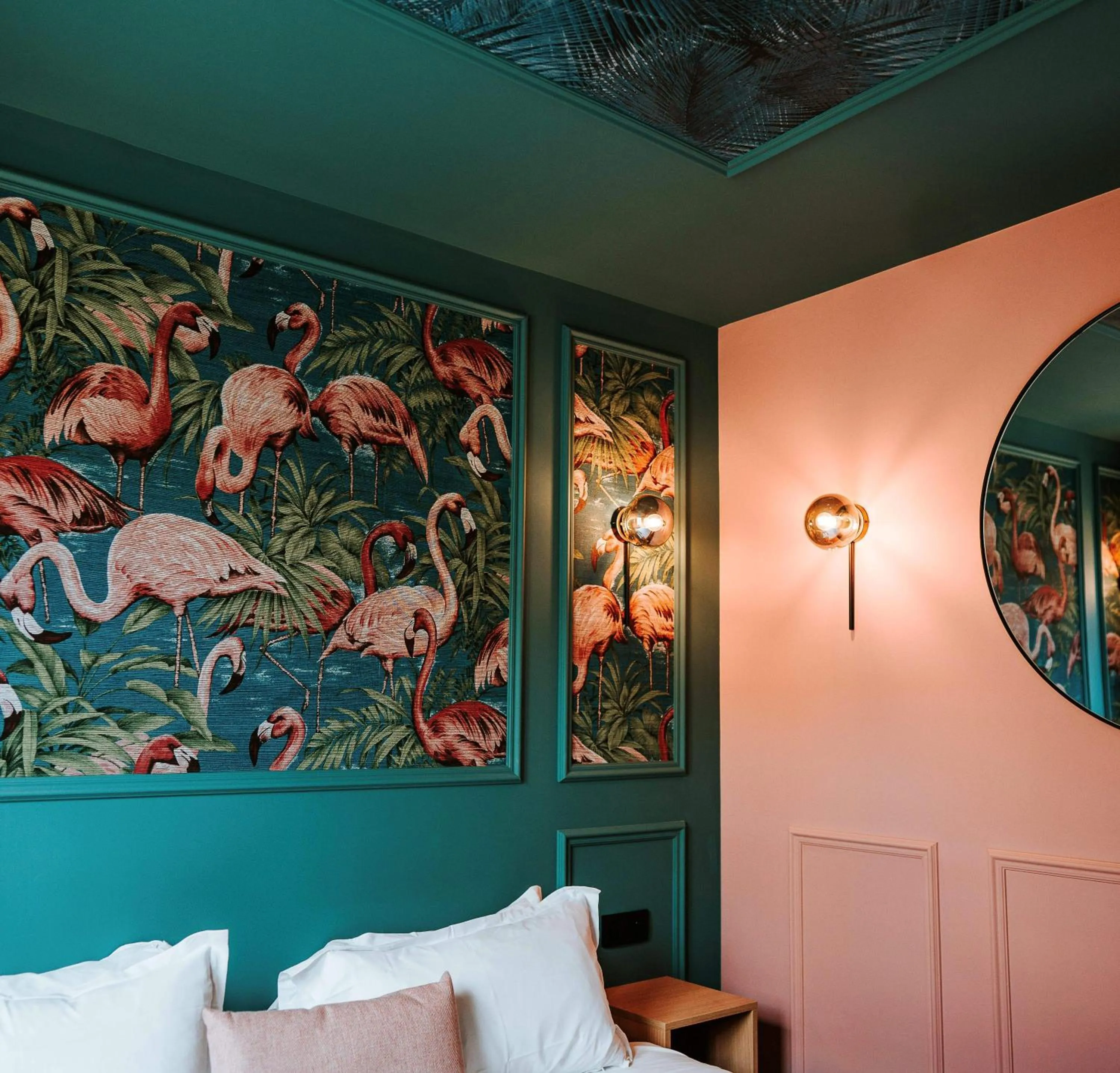 Bedroom in Hôtel Fesch & Spa