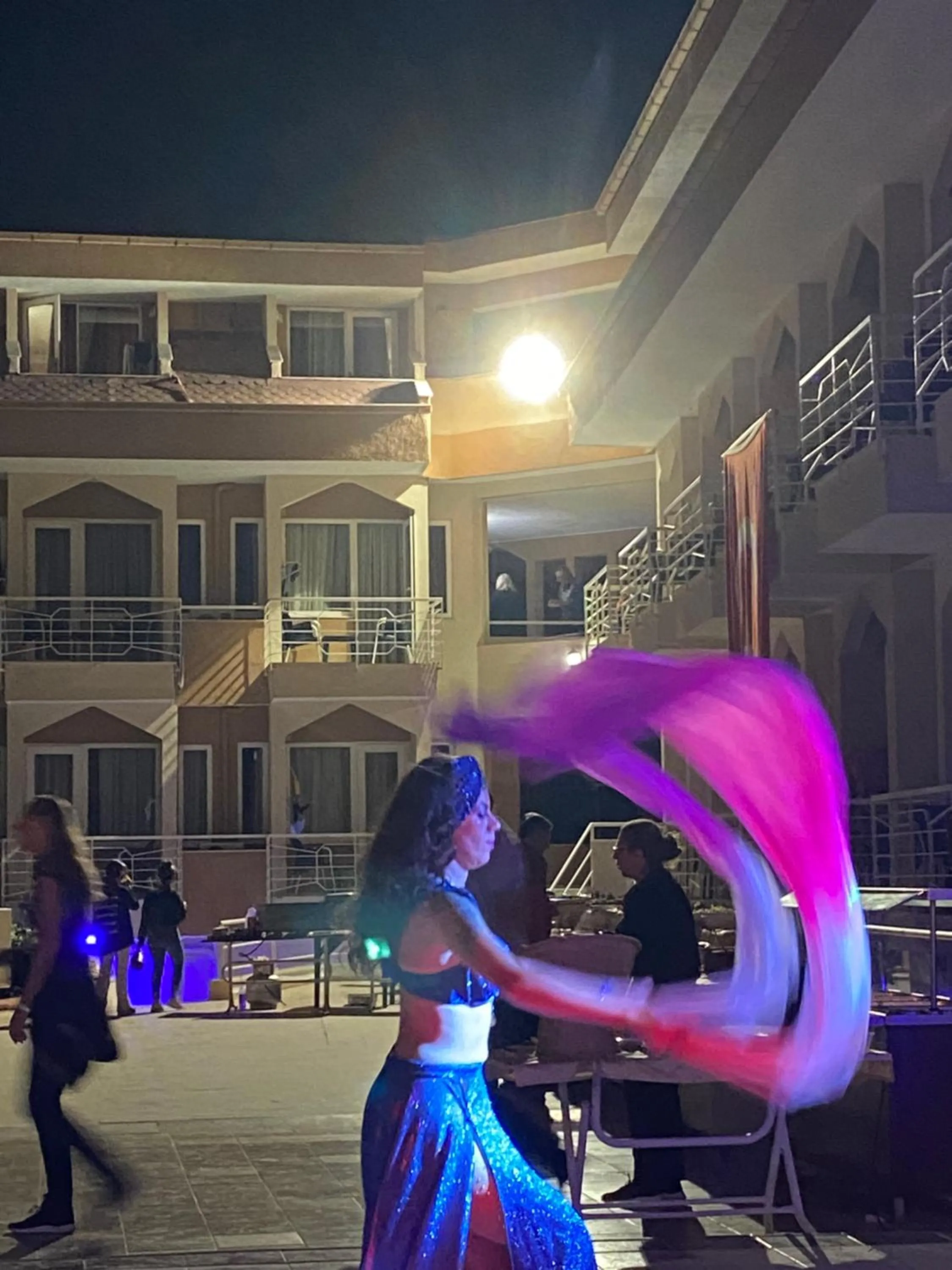 Evening entertainment in Ares Dream Hotel