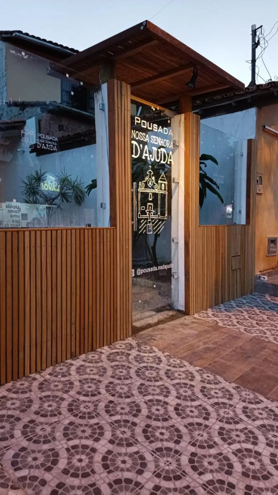 Property building in Pousada Nossa Senhora D'Ajuda