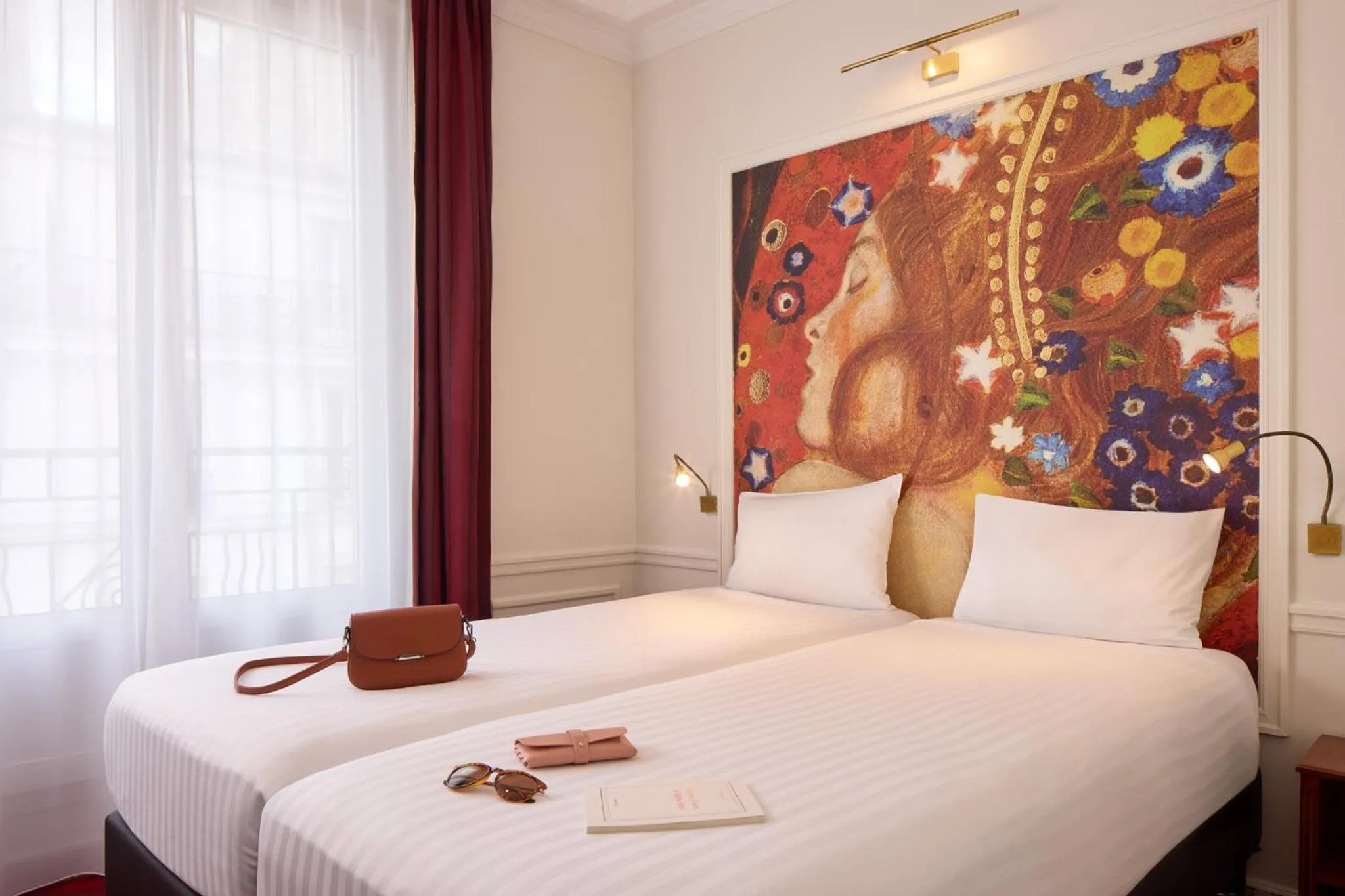 Bedroom, Bed in Timhotel Tour Montparnasse