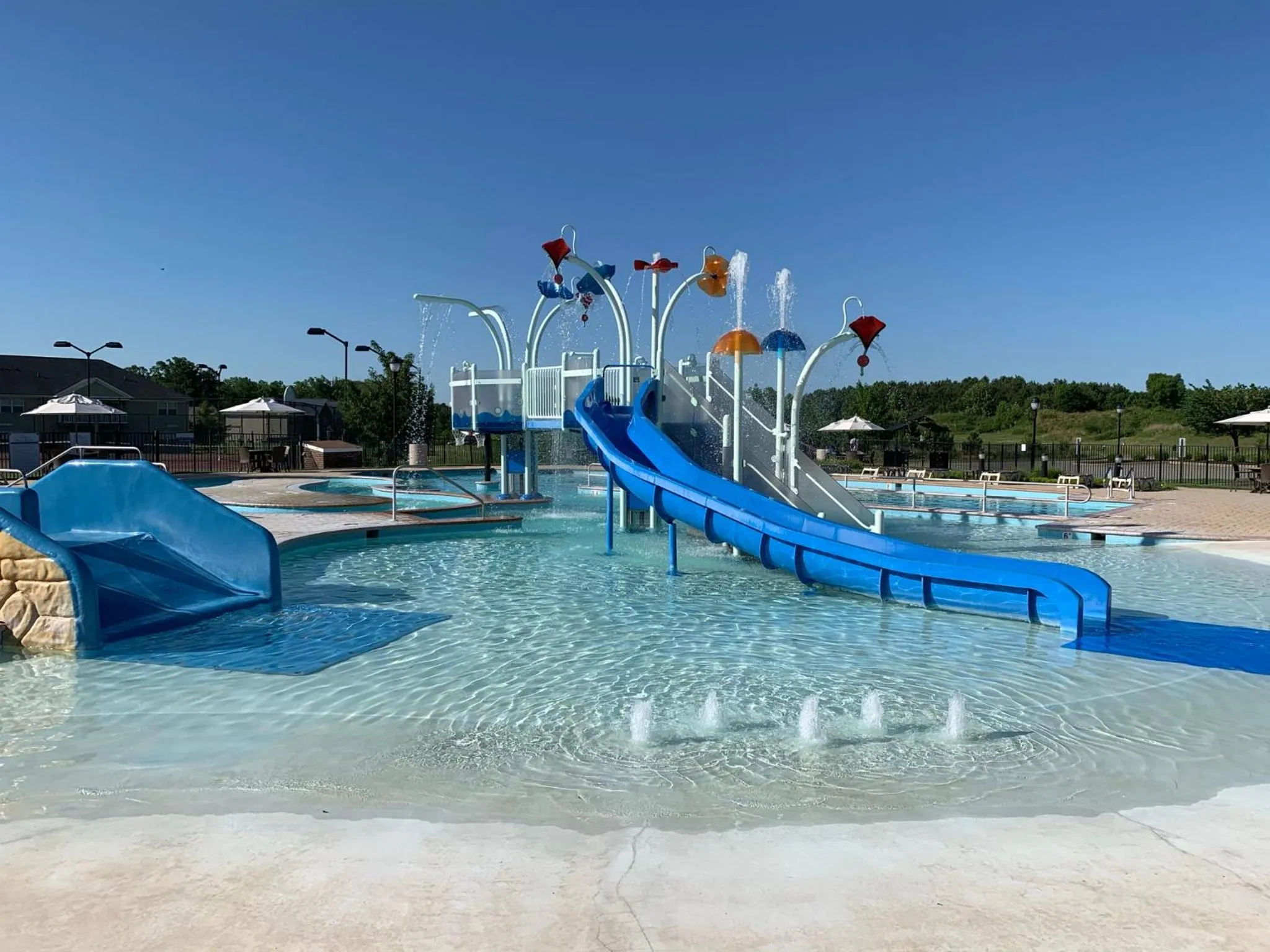 Aqua park in The Colonies at Williamsburg