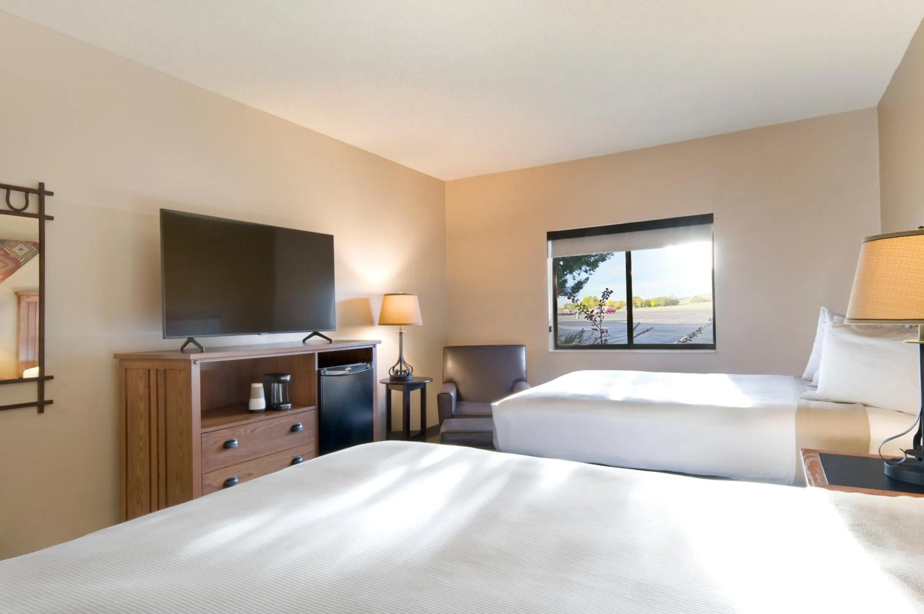 Bed in Cedar Shore Resort