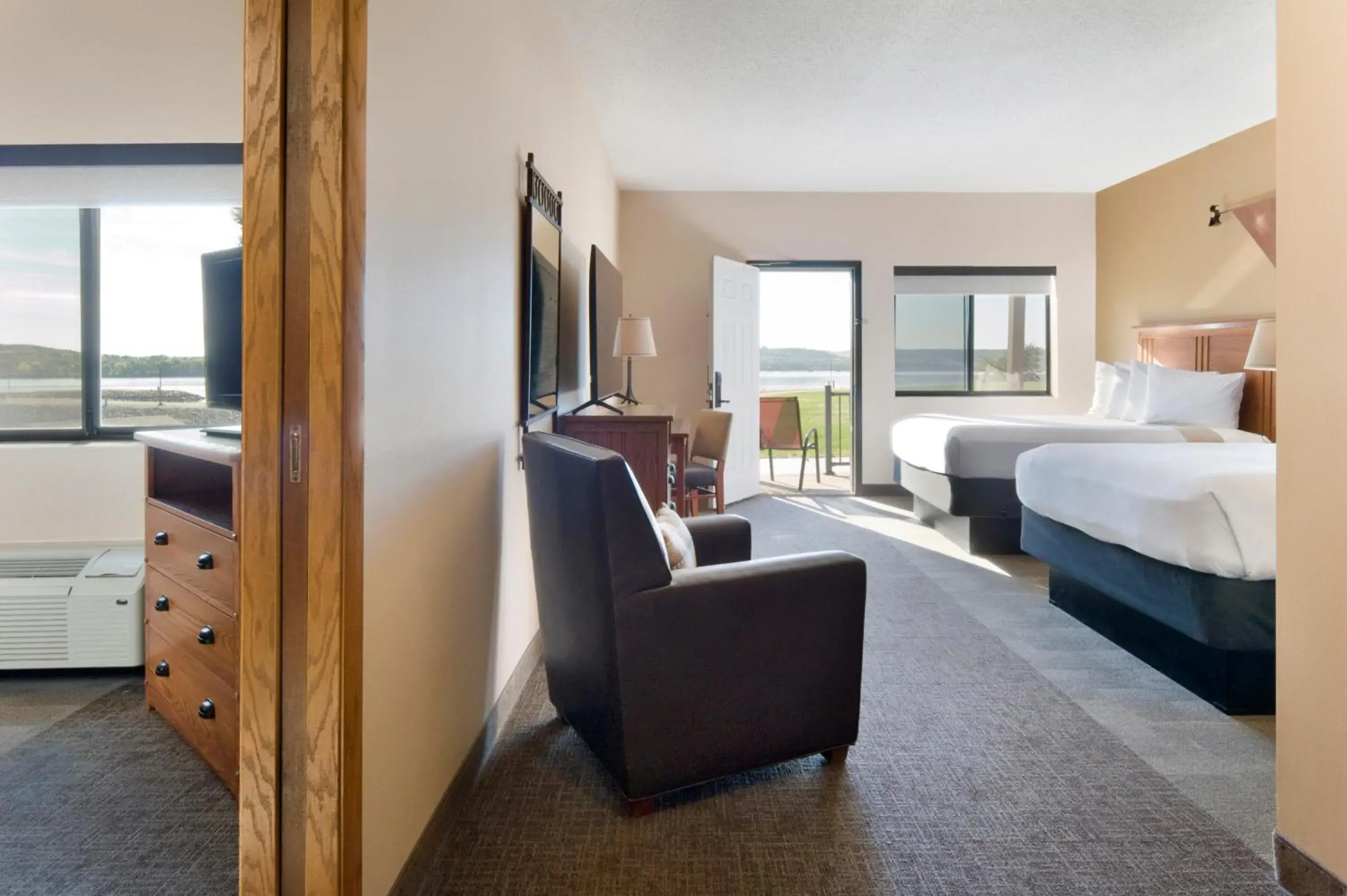 Bed in Cedar Shore Resort Bed in Cedar Shore Resort