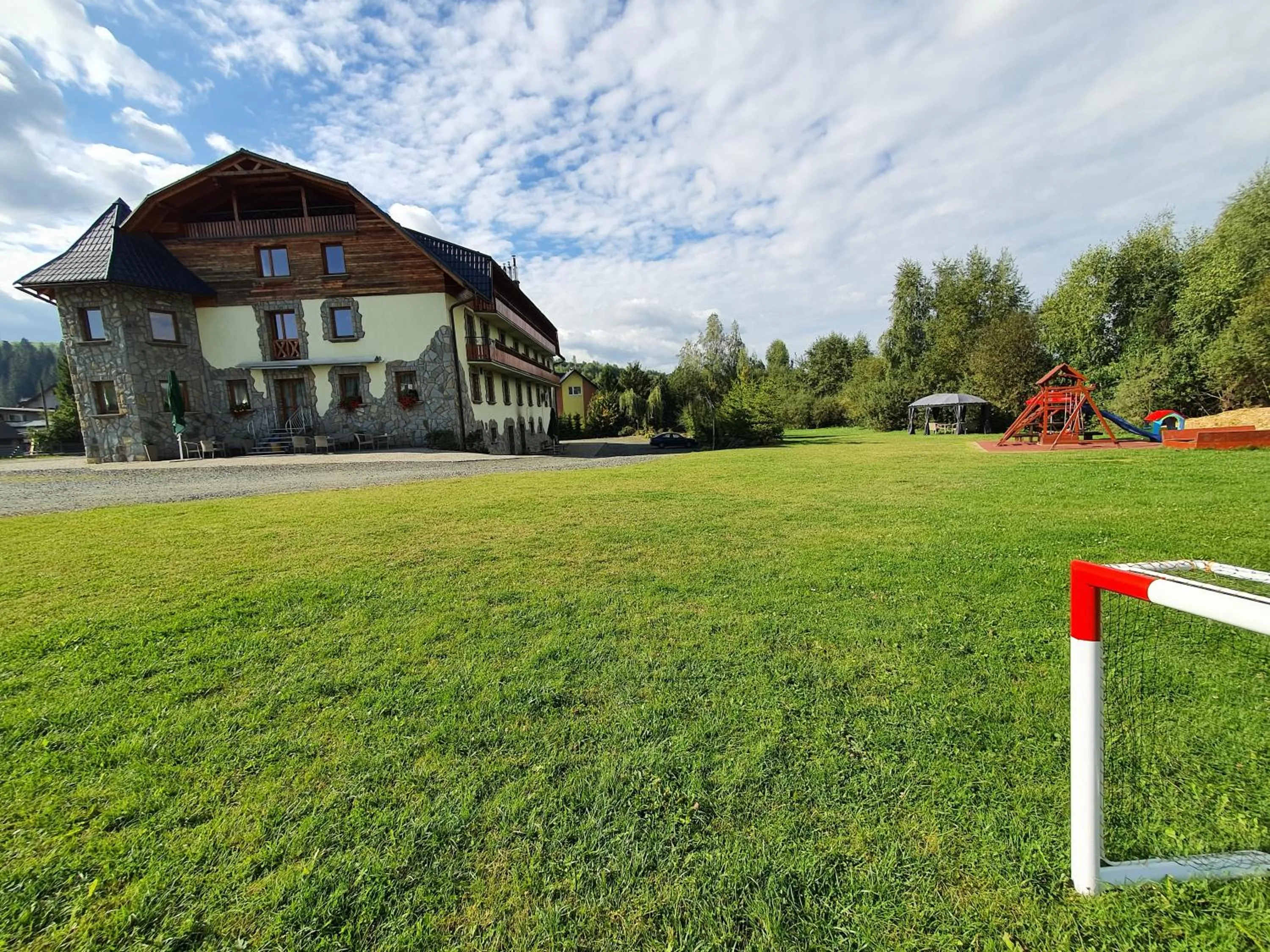 Children play ground in Orava Hotel