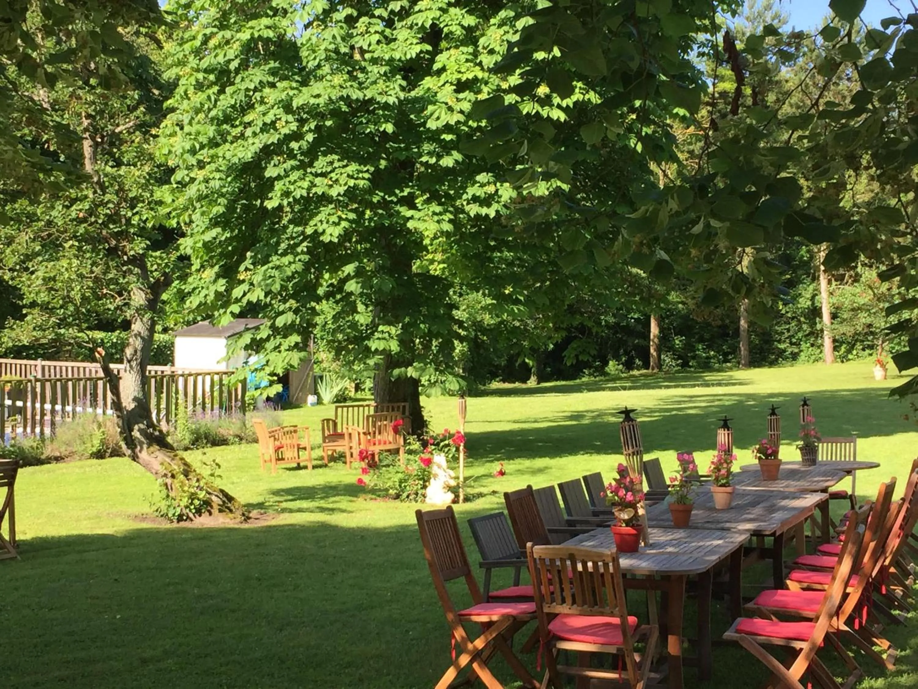 Garden in Hotel L'Aunette Cottage