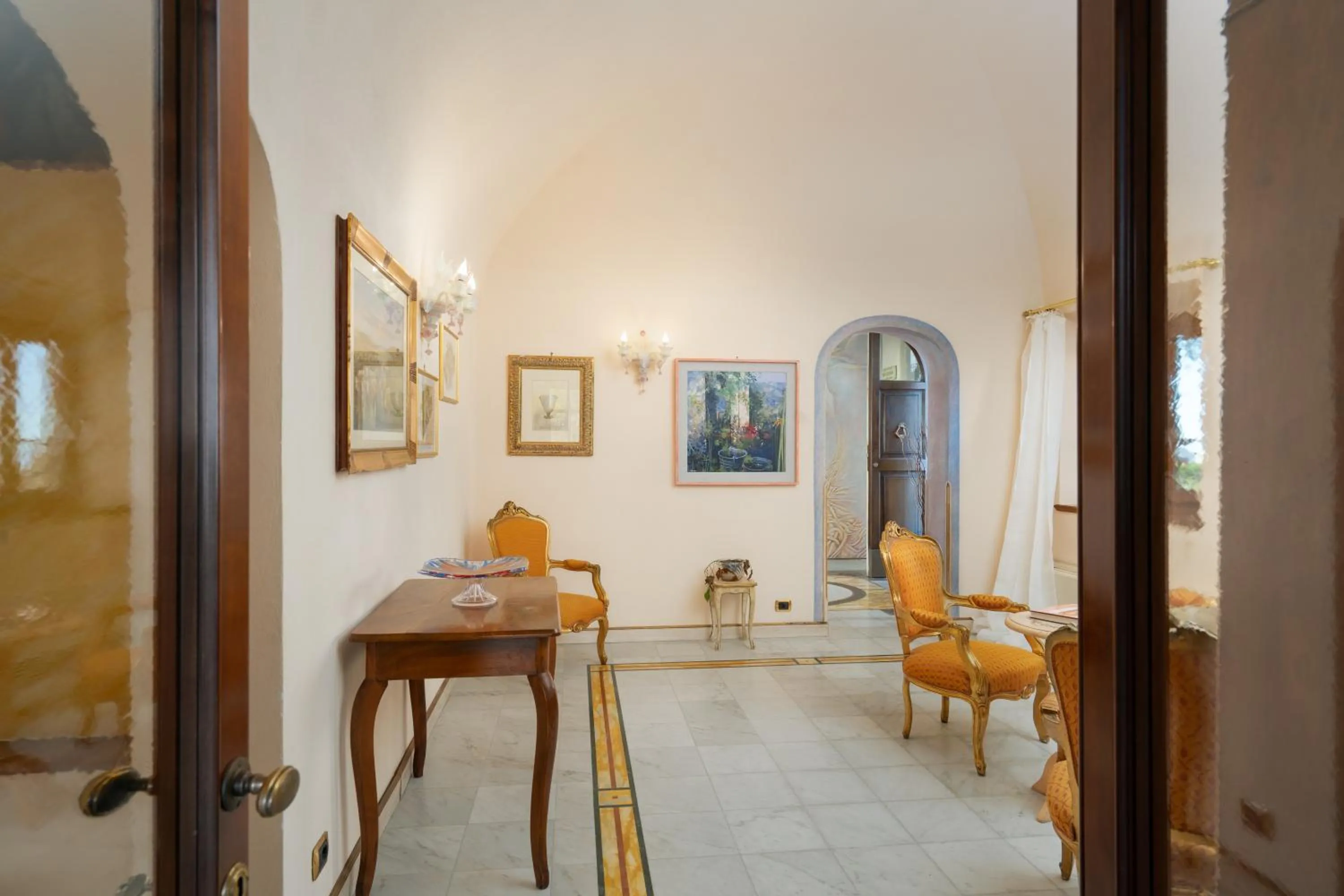 Lobby or reception in Relais Villa Bianca