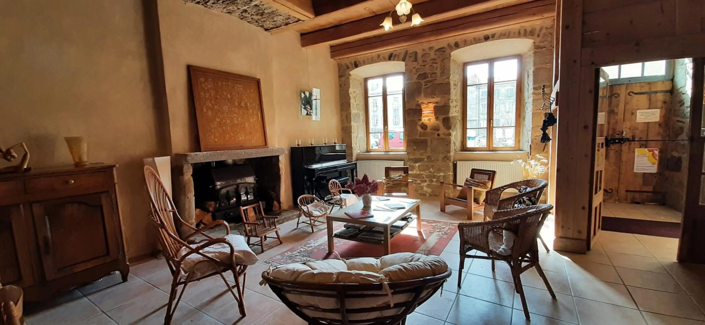Seating area in Le Clos de l'Atre