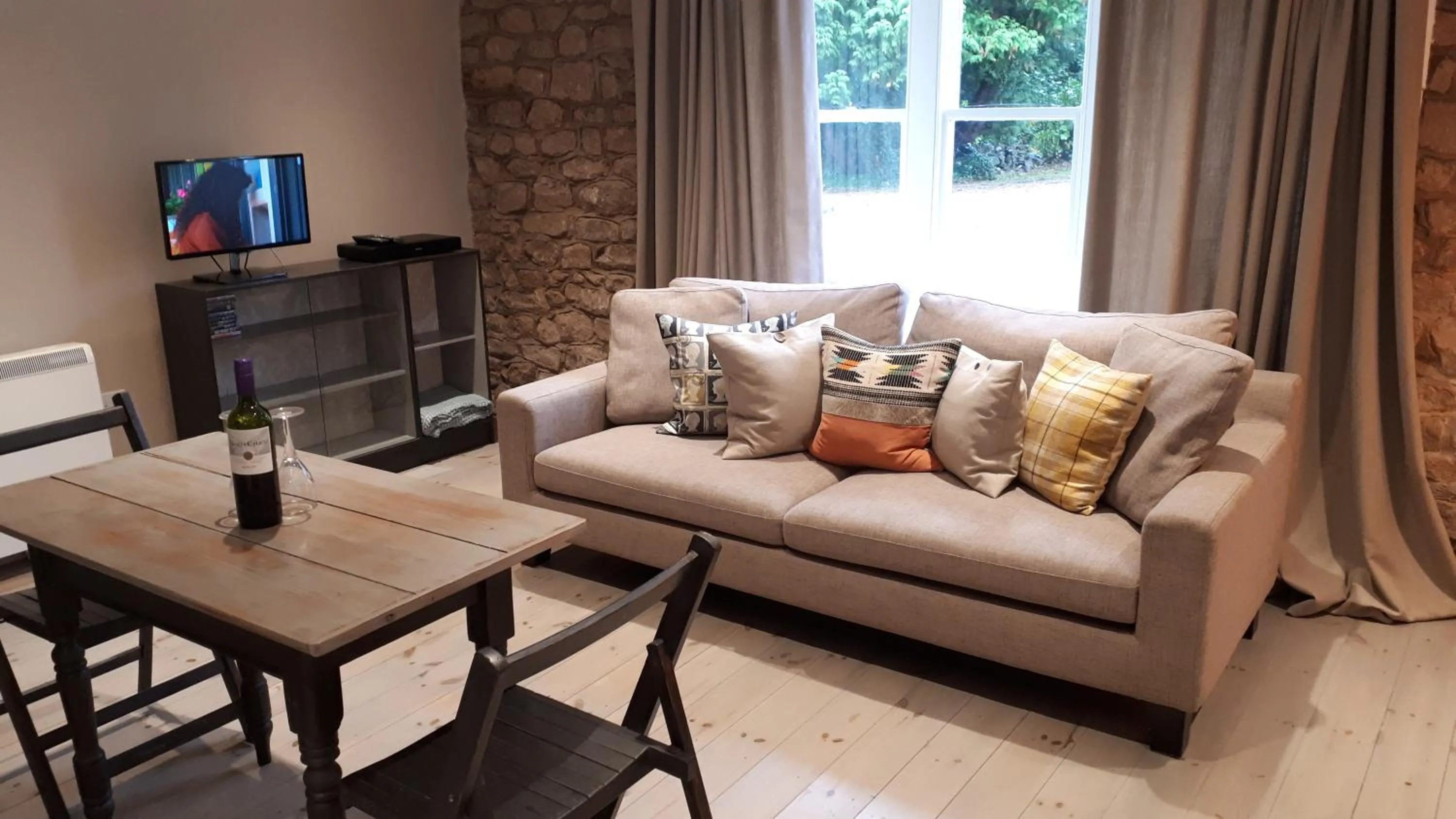 Living room in The Priory