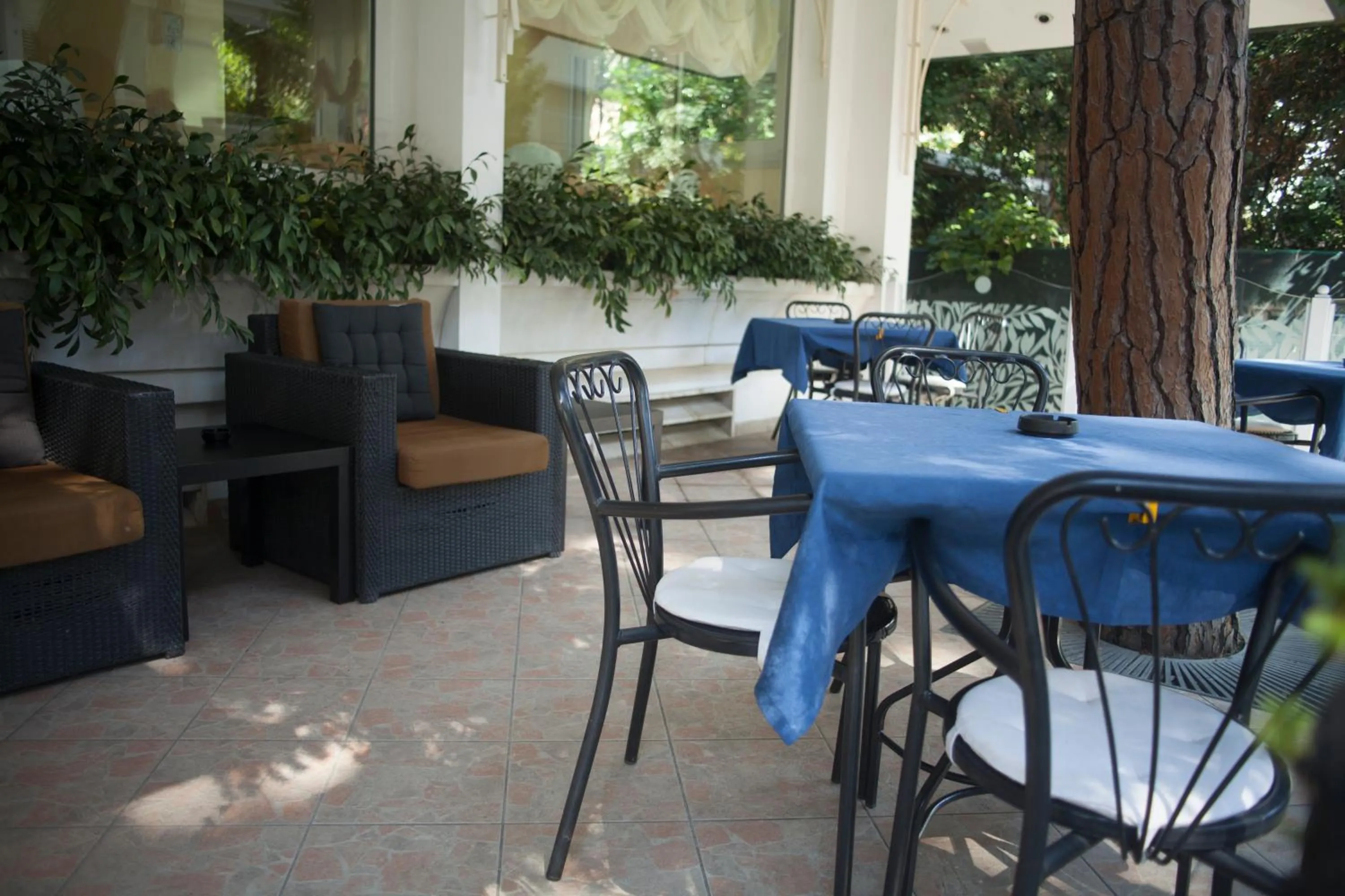 Patio in Hotel Cannes - in pieno centro