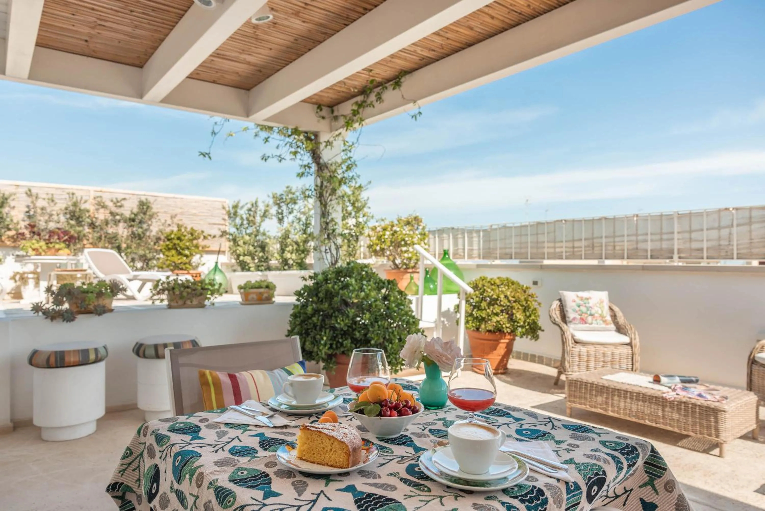 Patio in MandorleOlio