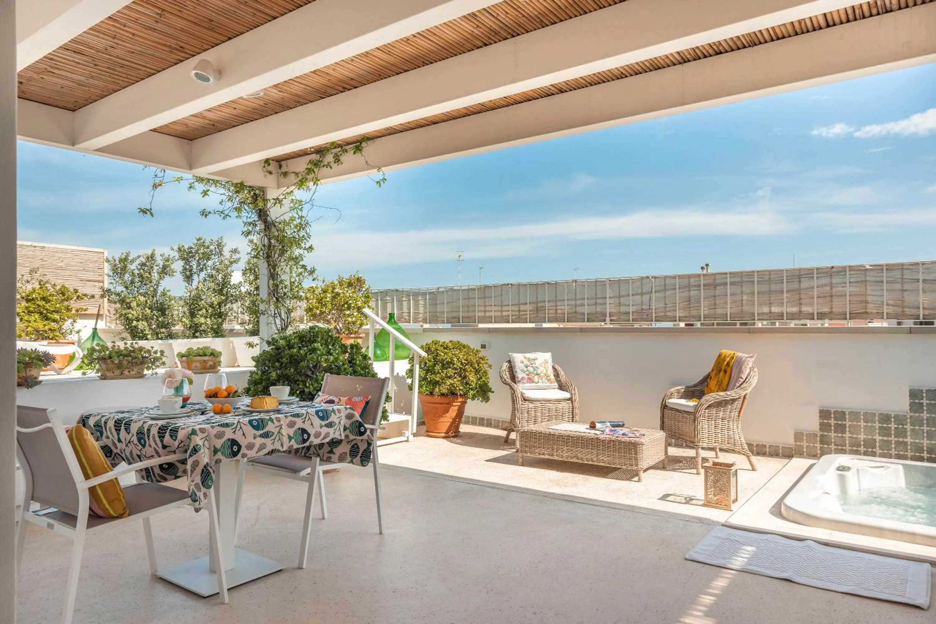 Patio in MandorleOlio