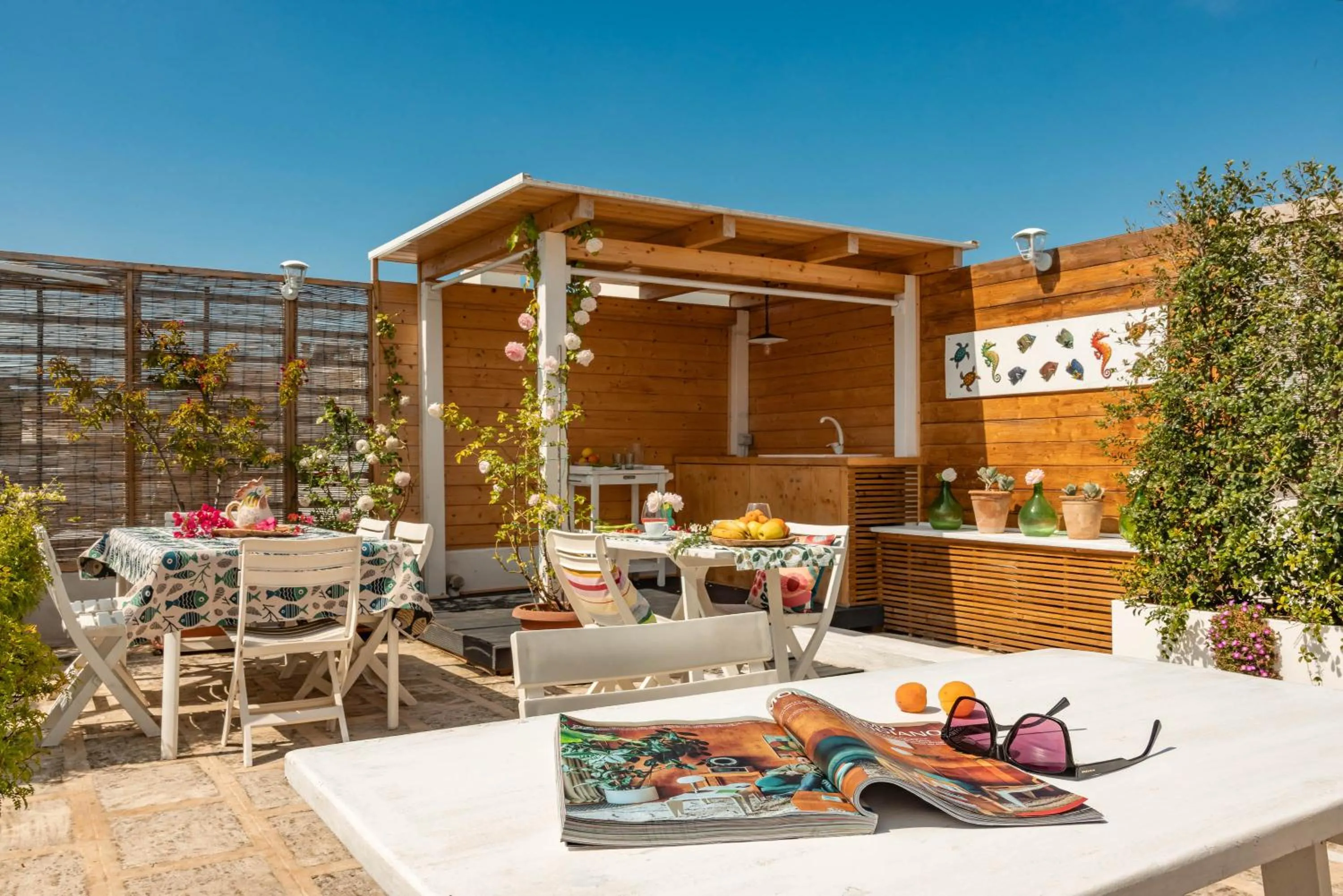 Patio in MandorleOlio