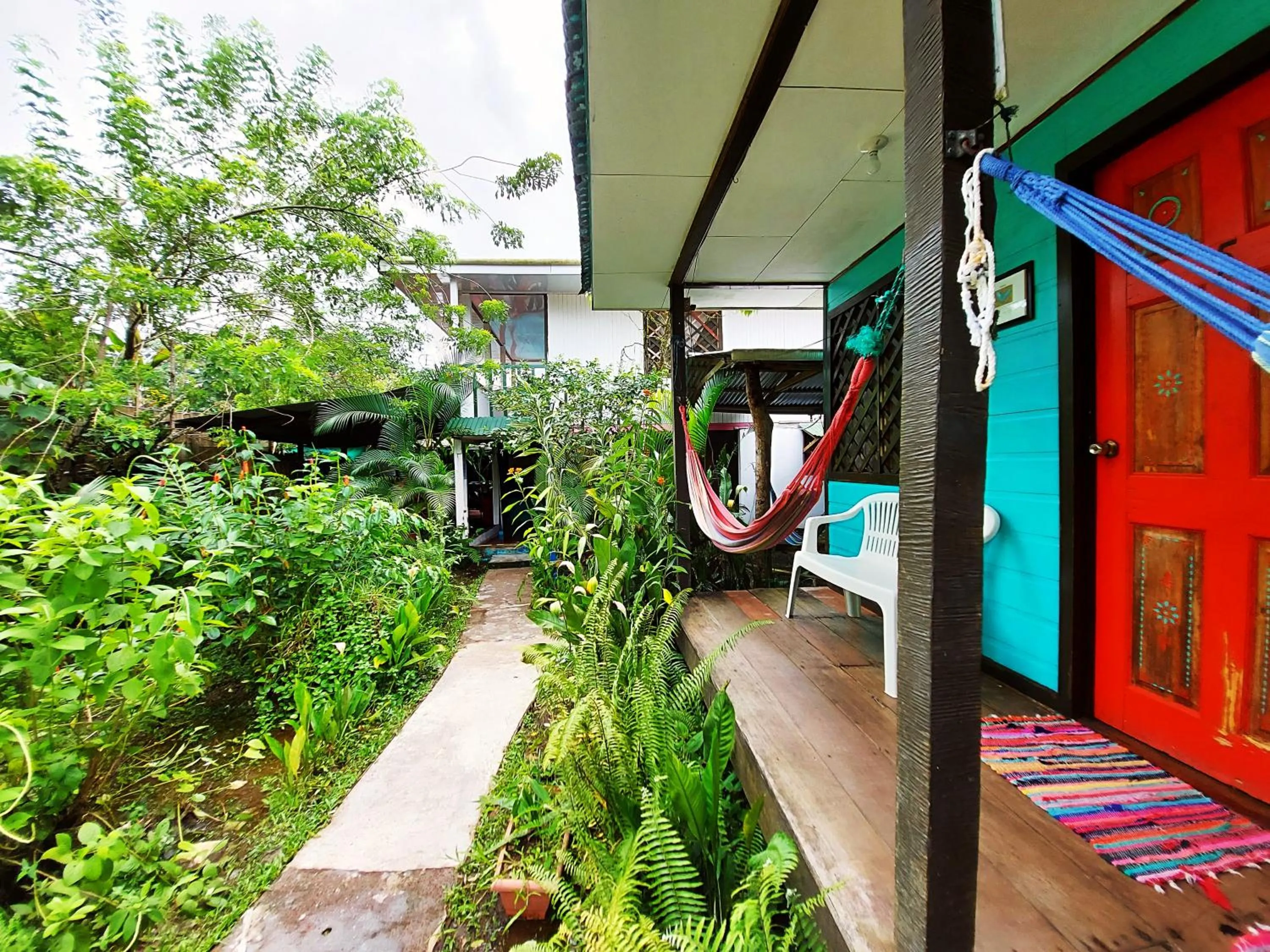 Balcony/Terrace in Cabinas Tortuguero