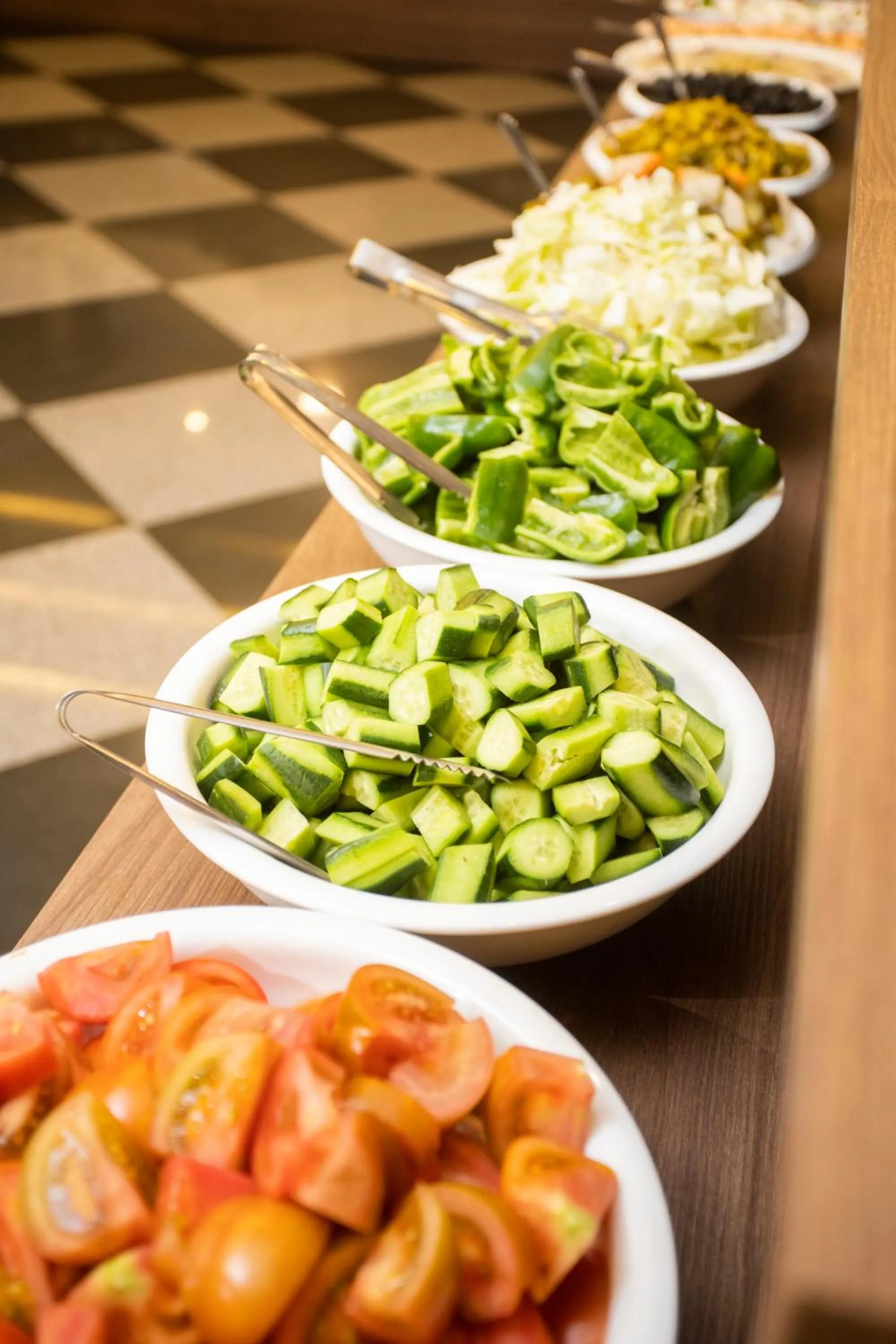 Buffet breakfast in Nairoukh Hotel Aqaba