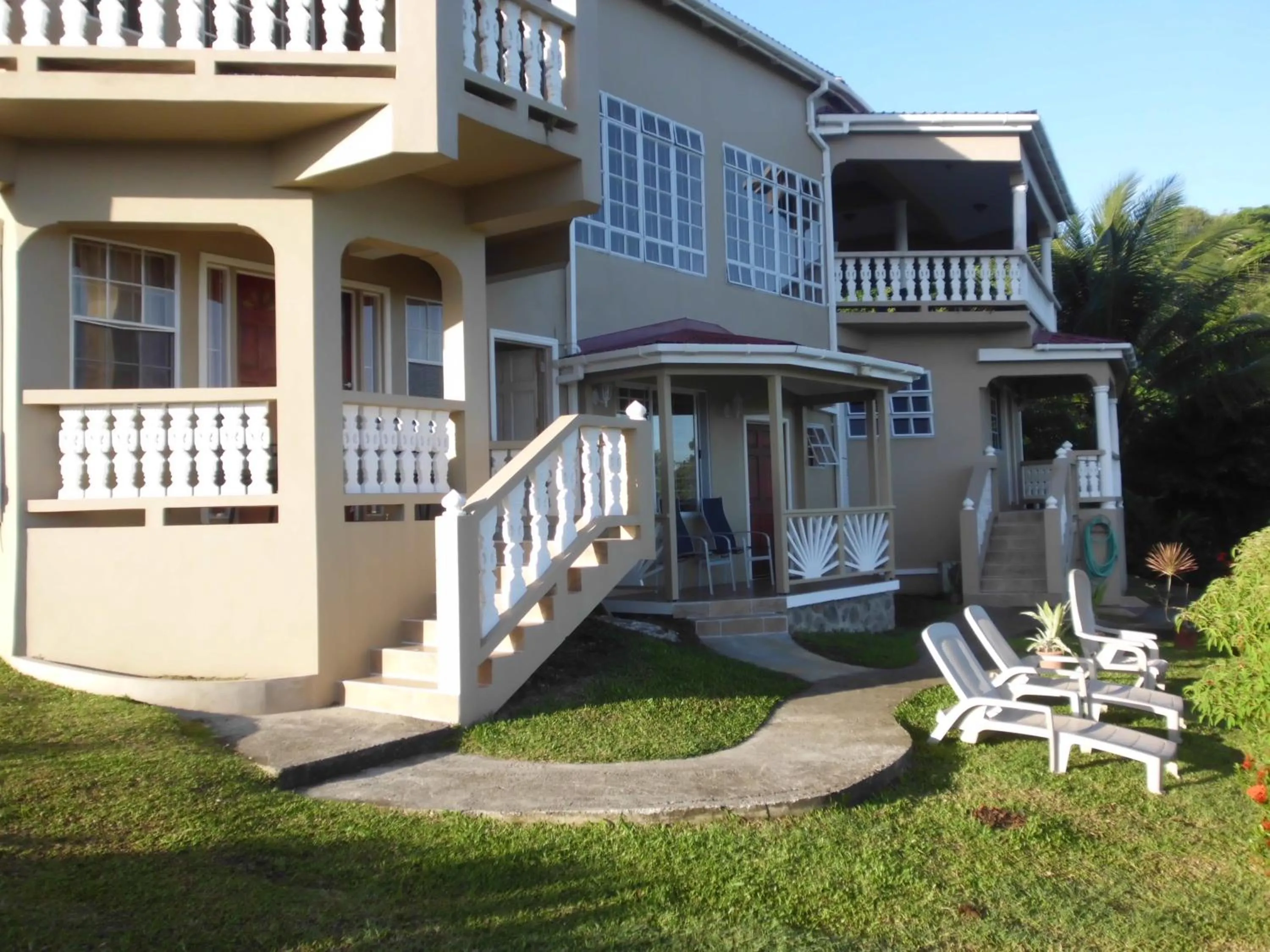 Facade/entrance in Bayside Villa St. Lucia