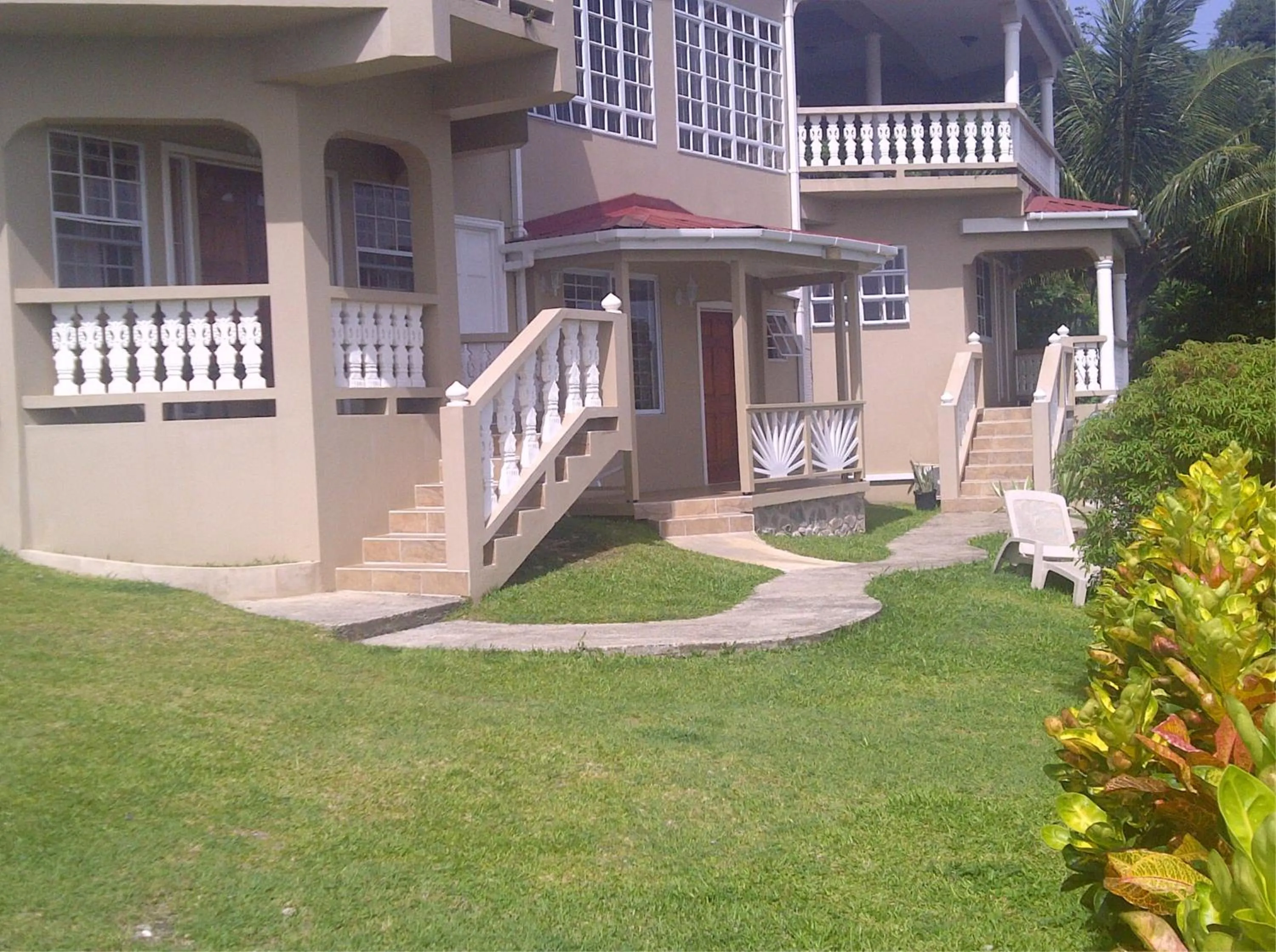 Facade/entrance in Bayside Villa St. Lucia