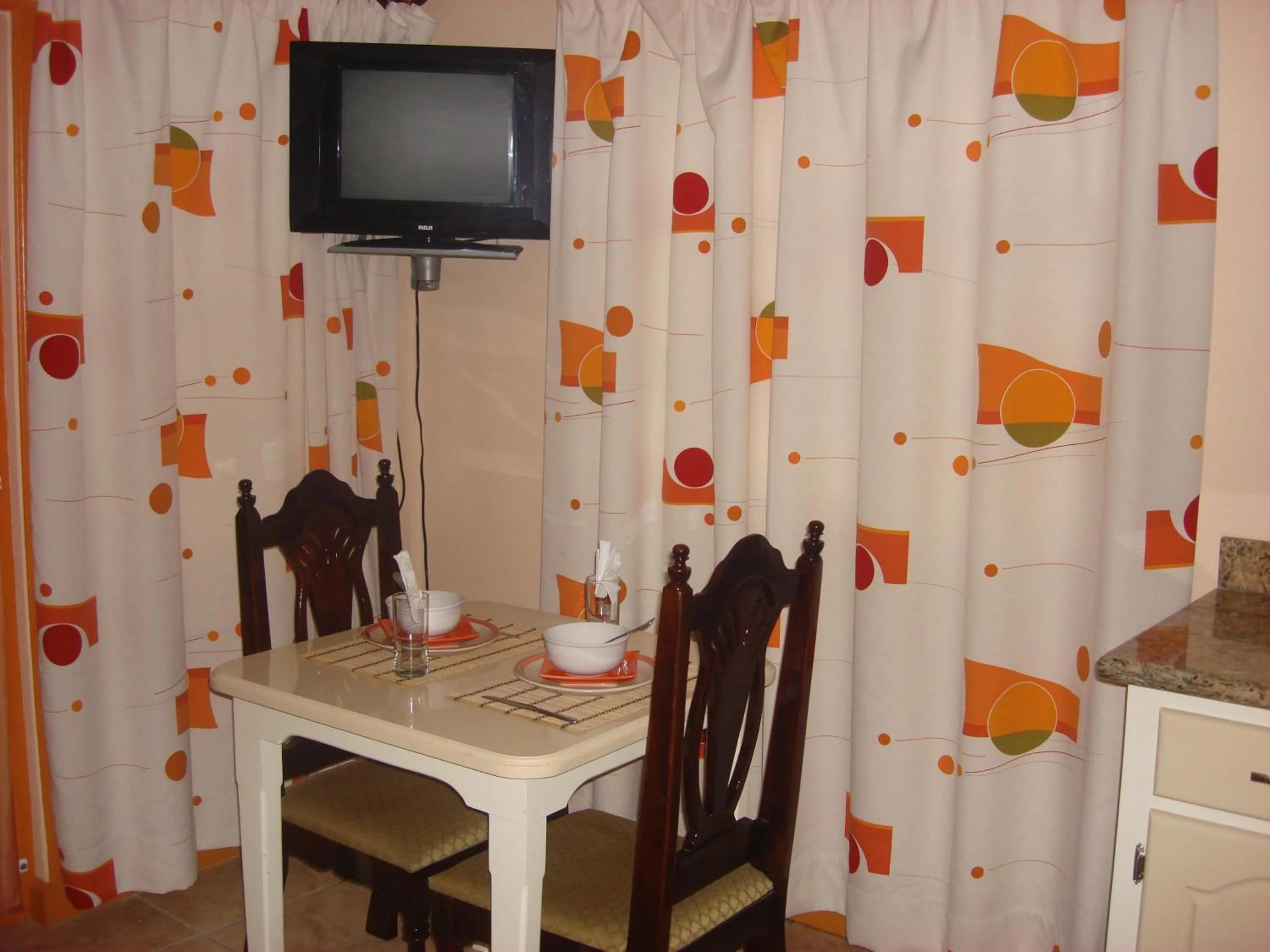 Dining area in Bayside Villa St. Lucia