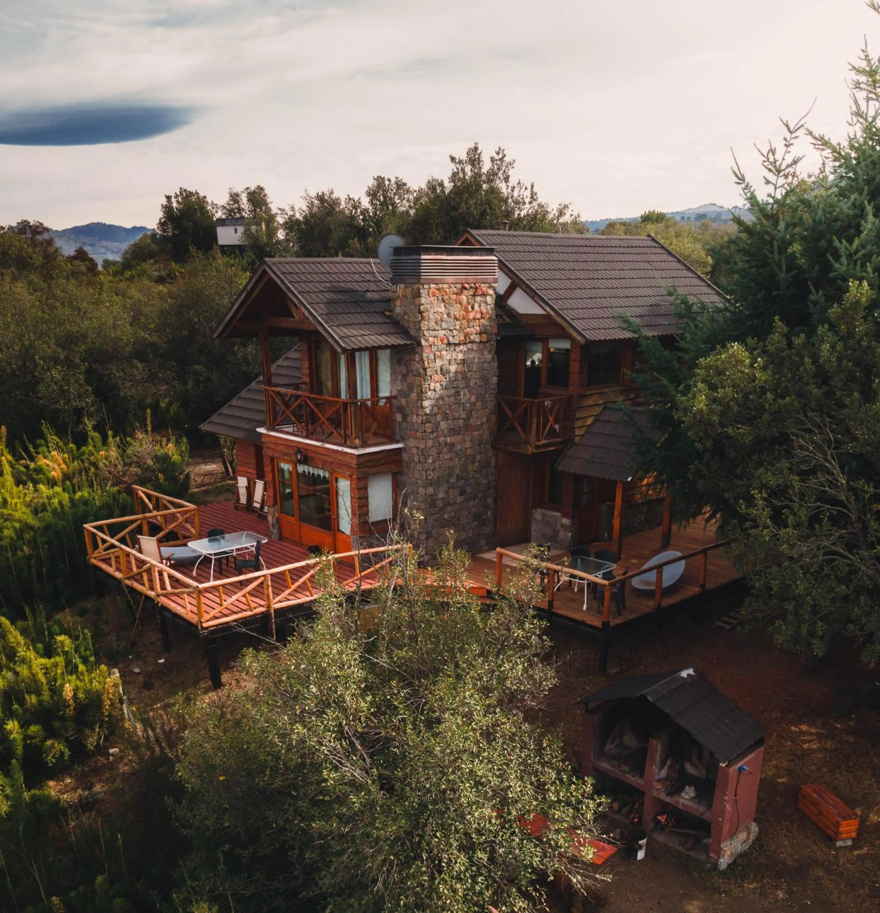 Natural landscape in Complejo Puerto Malén Club de Montaña
