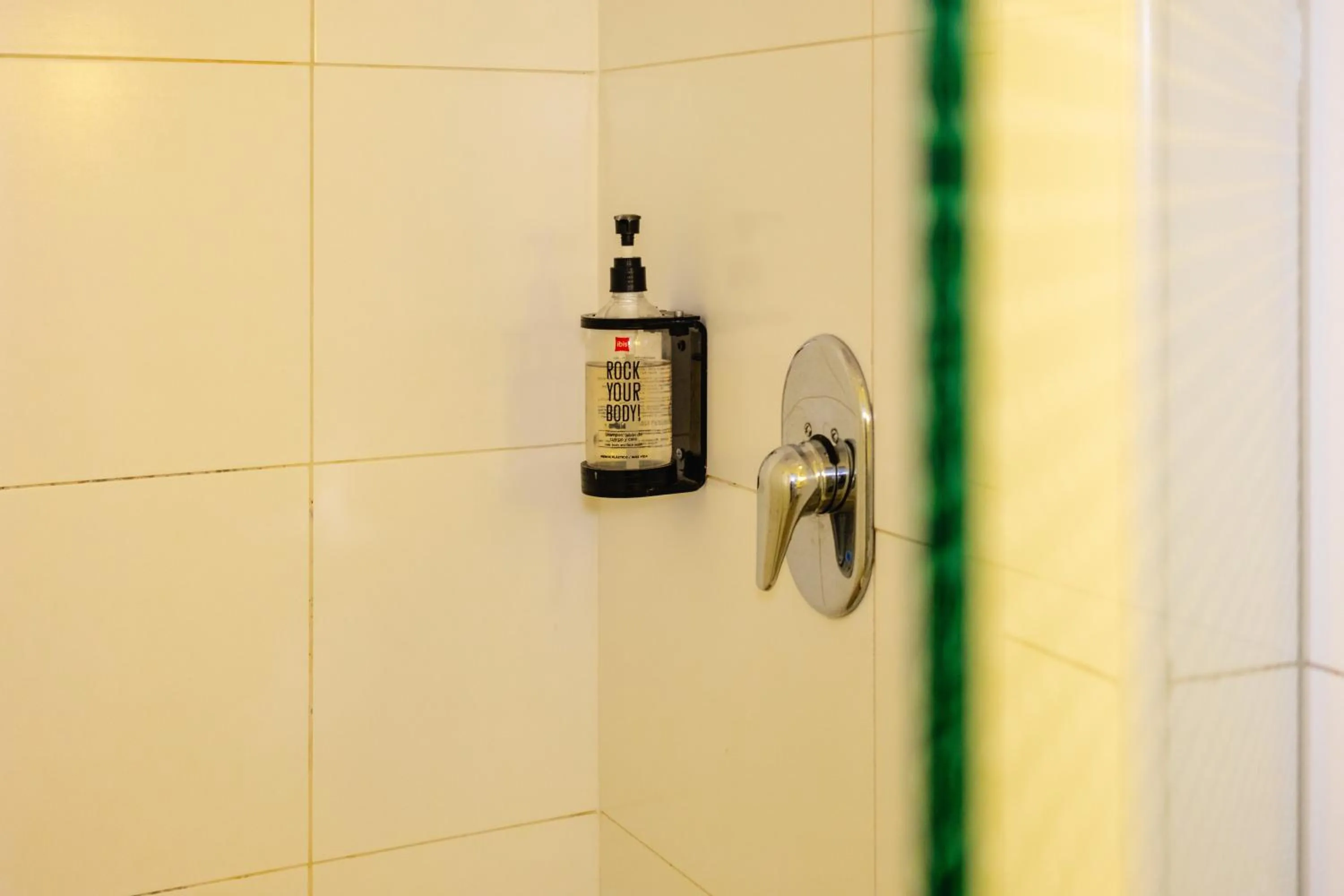 Bathroom in ibis Valparaiso