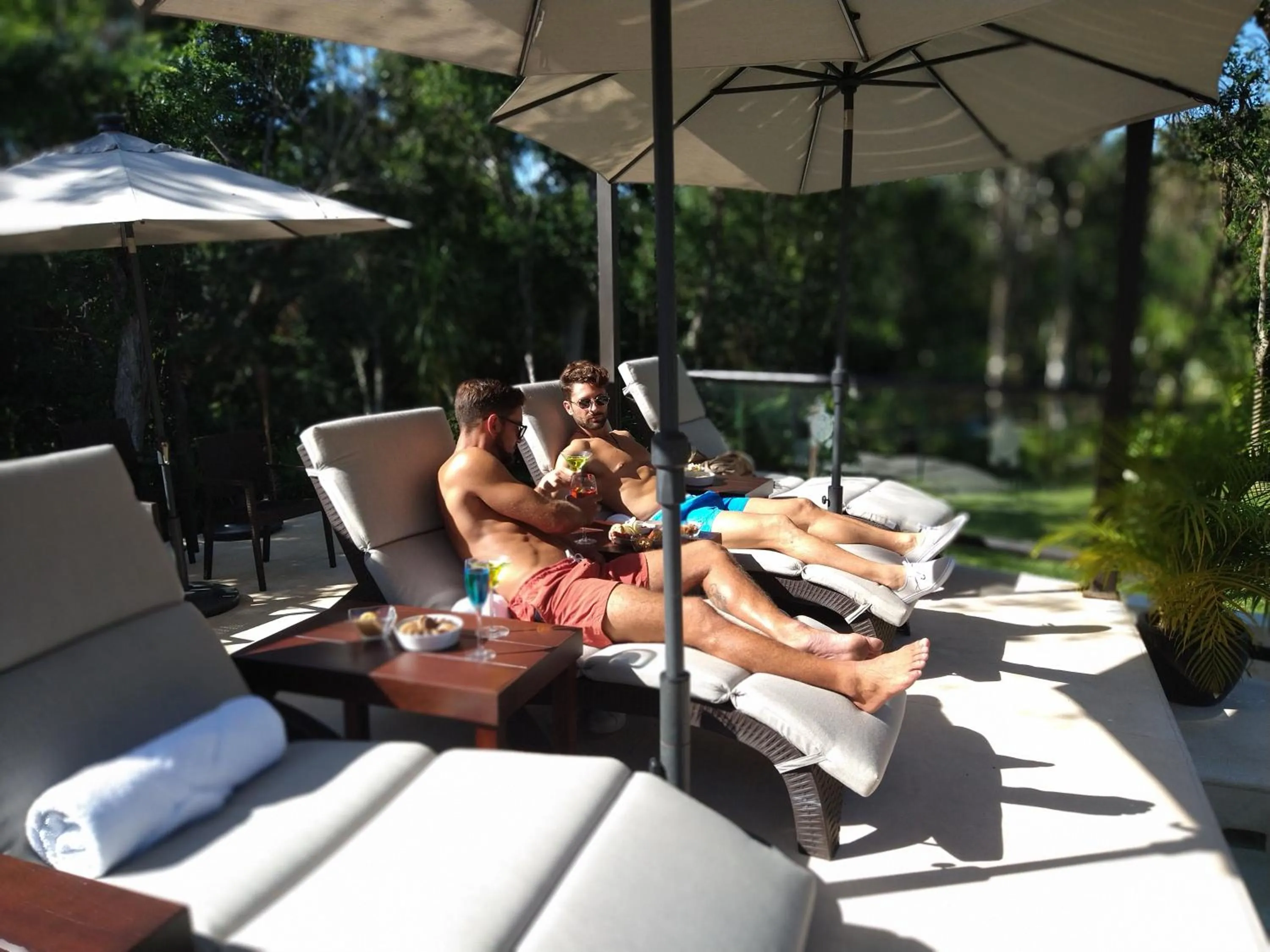 People in Xaha Villas Suites & Golf Resort