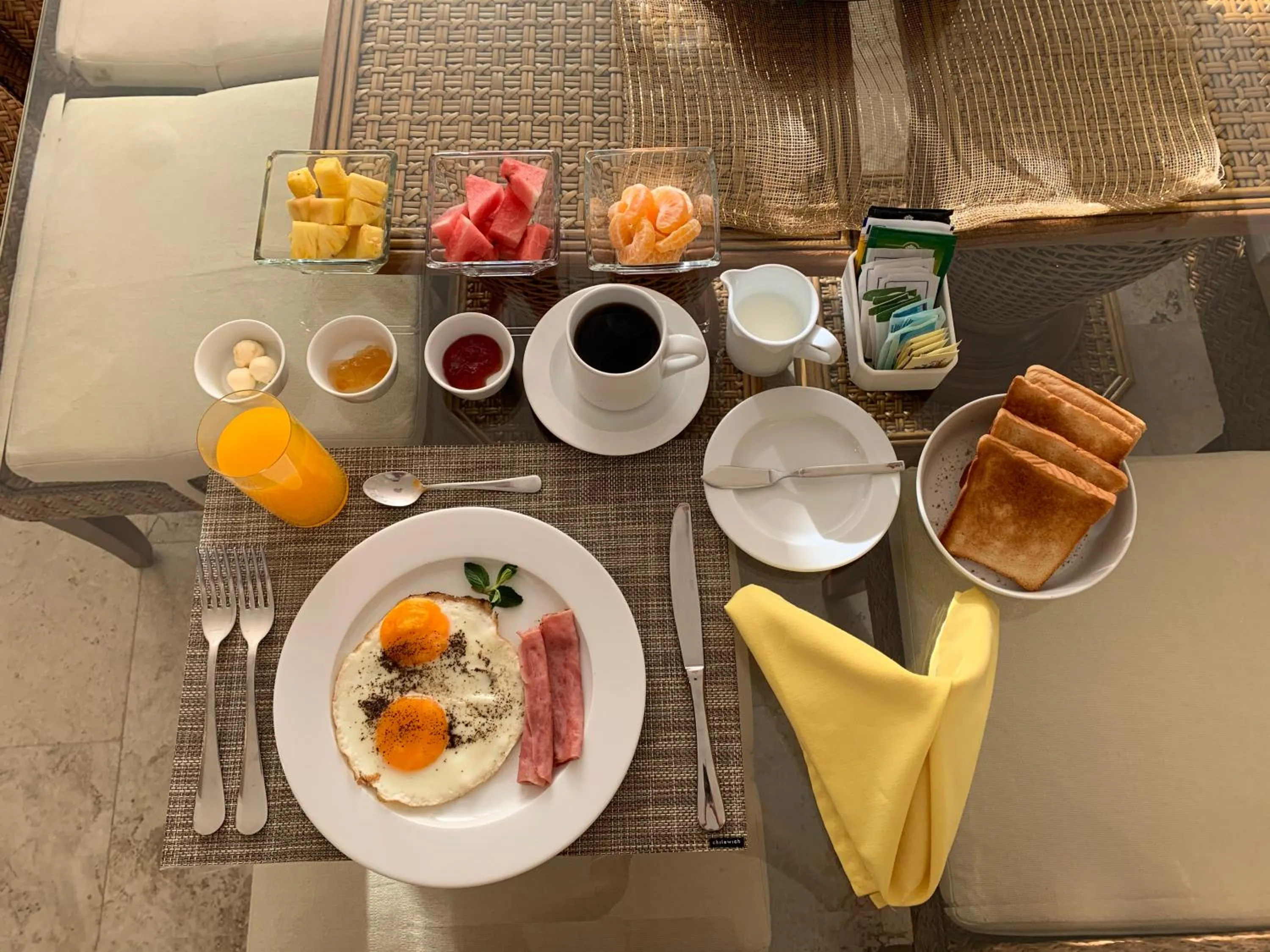 Breakfast in Xaha Villas Suites & Golf Resort