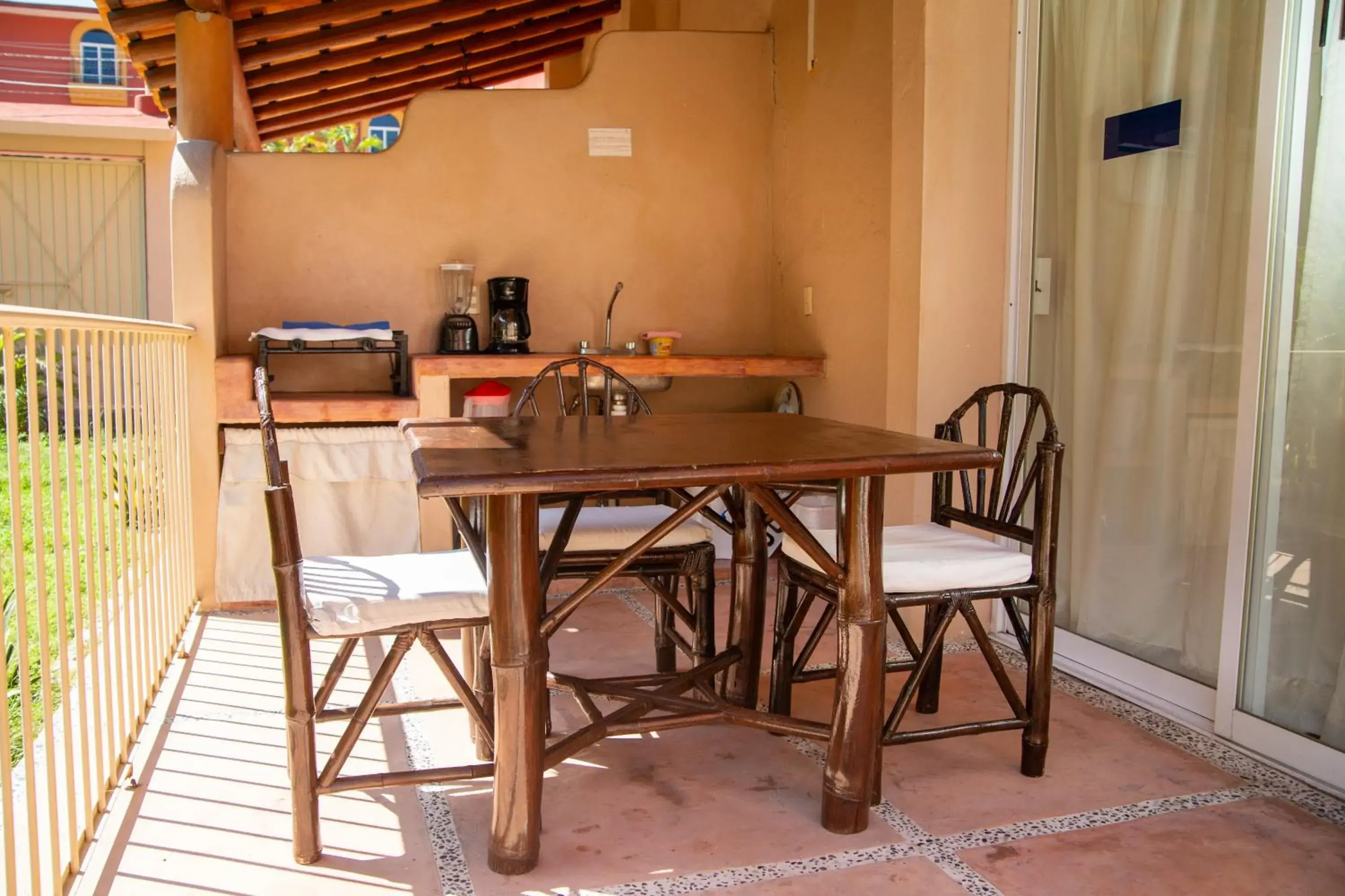 Kitchen or kitchenette in Hotel Zihua Caracol Kitchen or kitchenette in Hotel Zihua Caracol