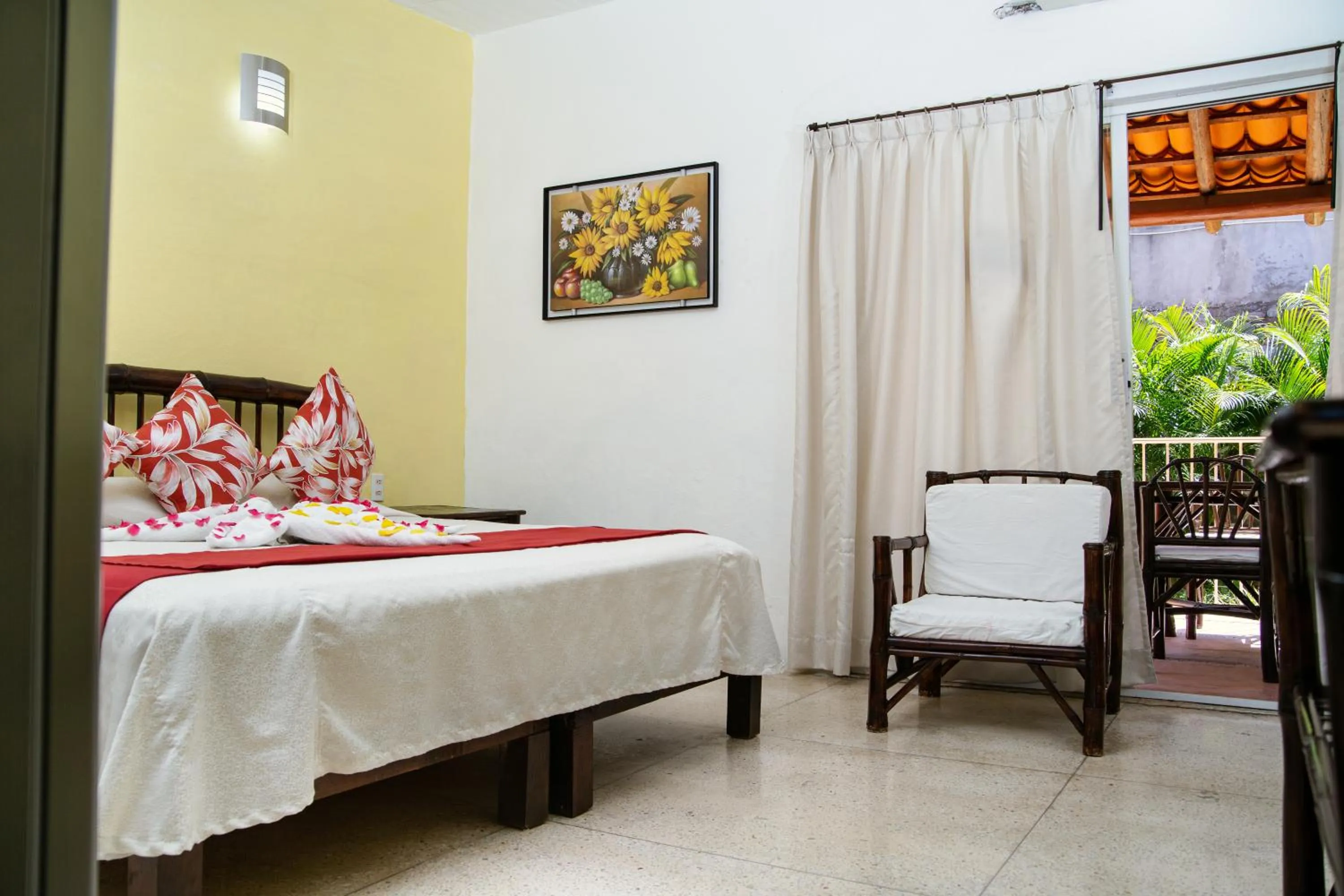 Bedroom, Bed in Hotel Zihua Caracol