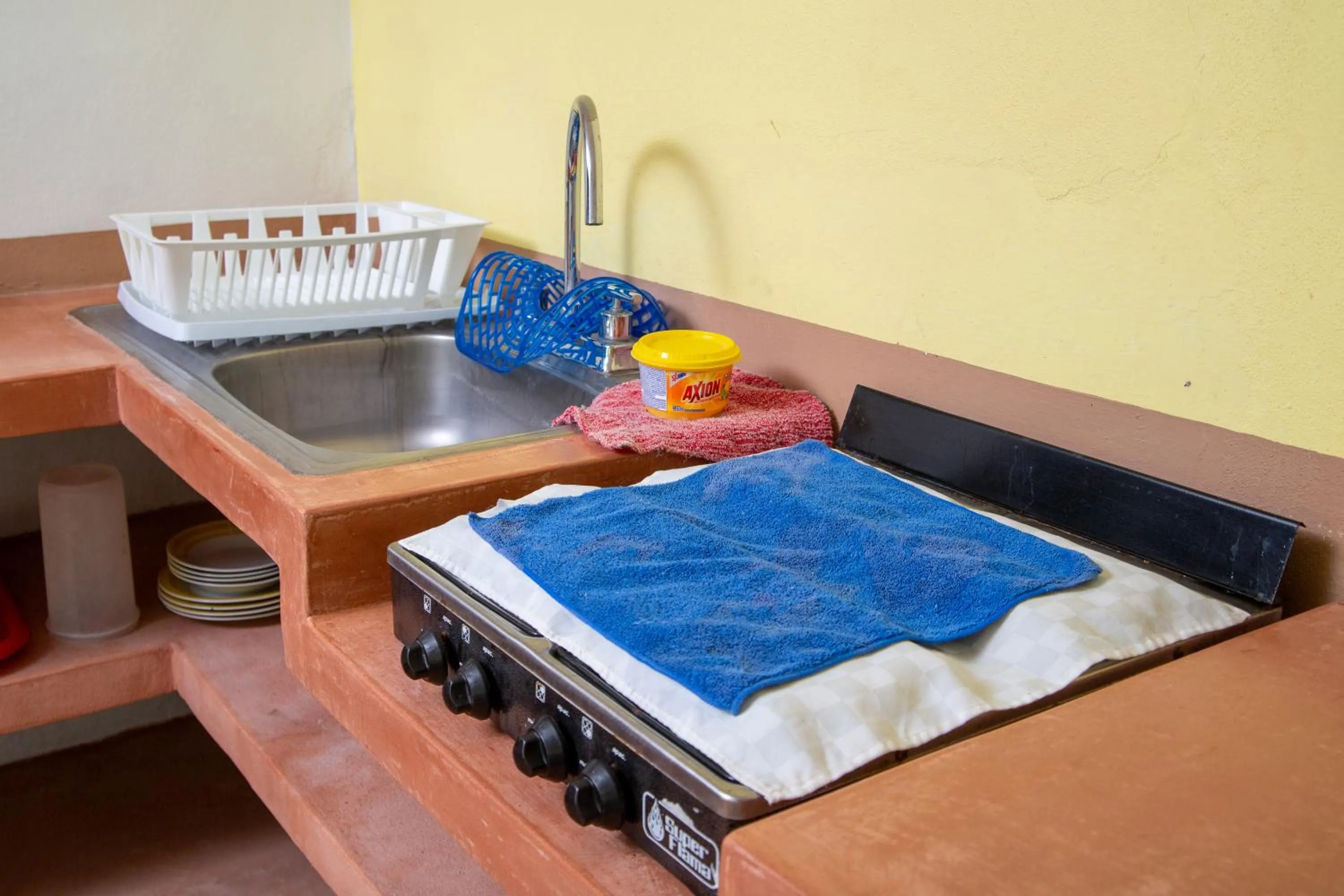 Kitchen or kitchenette in Hotel Zihua Caracol