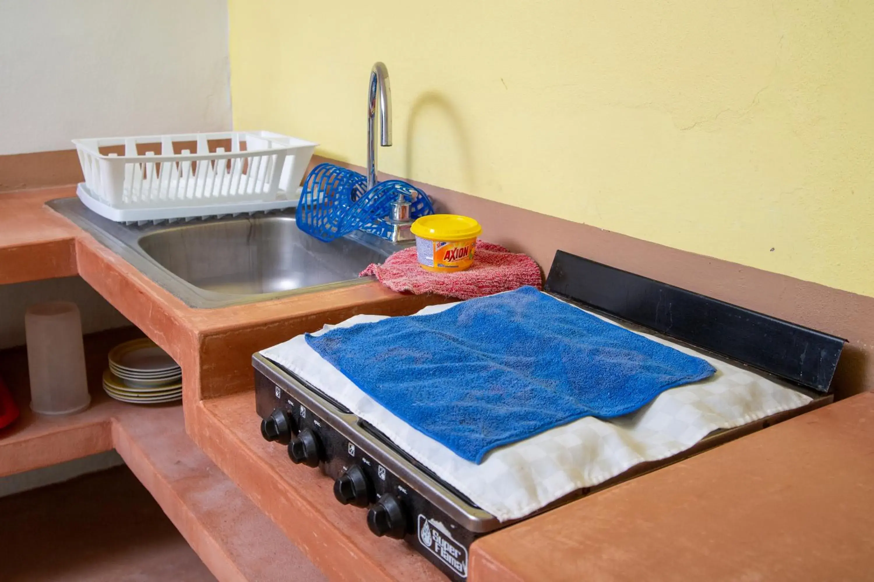 Kitchen or kitchenette in Hotel Zihua Caracol Kitchen or kitchenette in Hotel Zihua Caracol