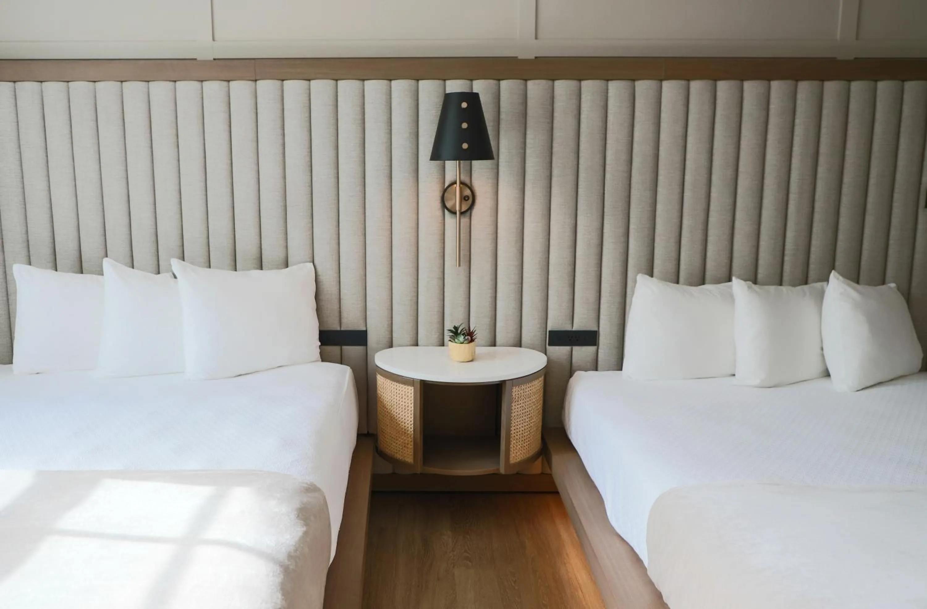 Bed in Riverside Hotel