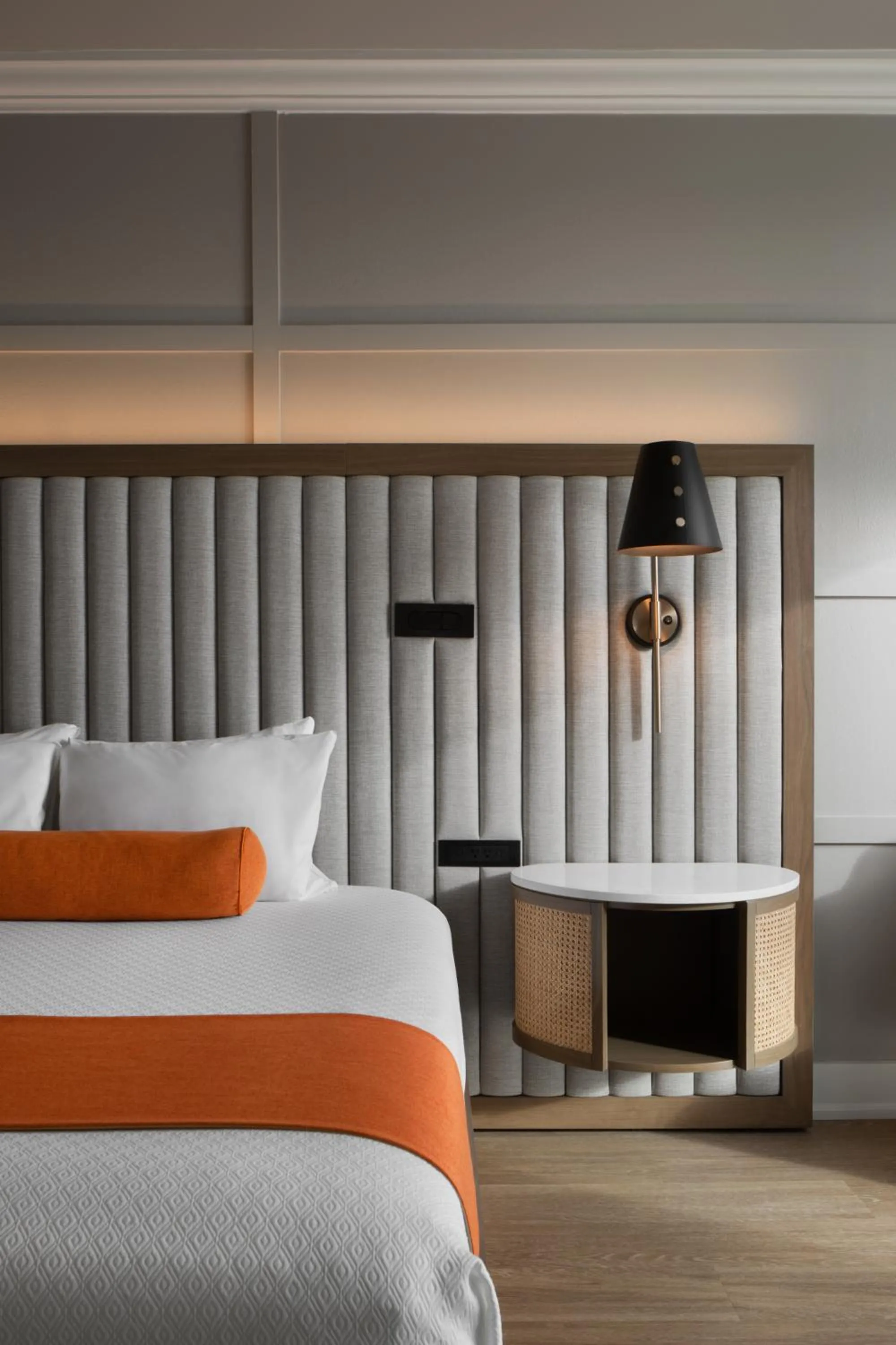 Bed in Riverside Hotel