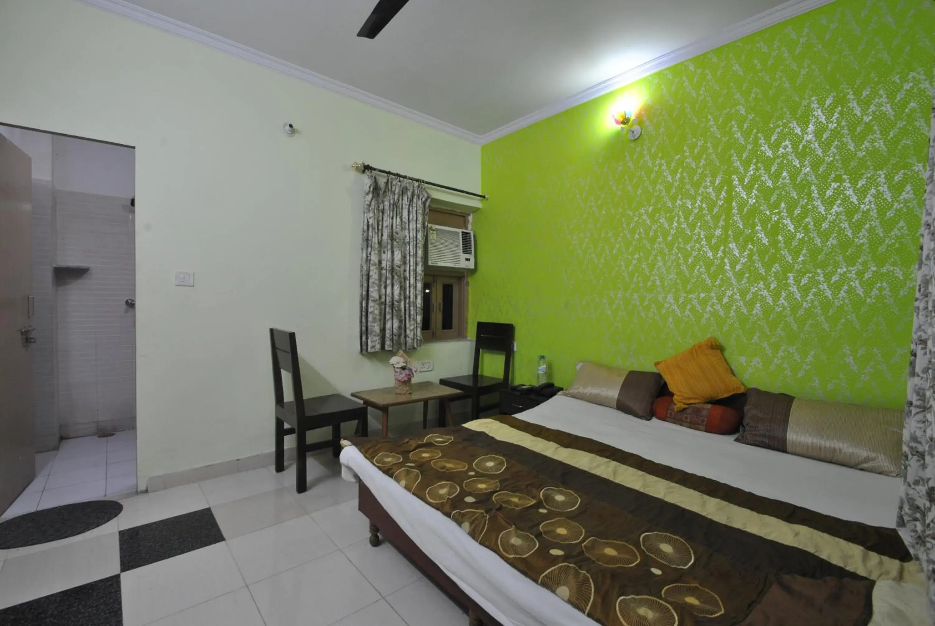 Bed in Satkar Hotel Bed in Satkar Hotel