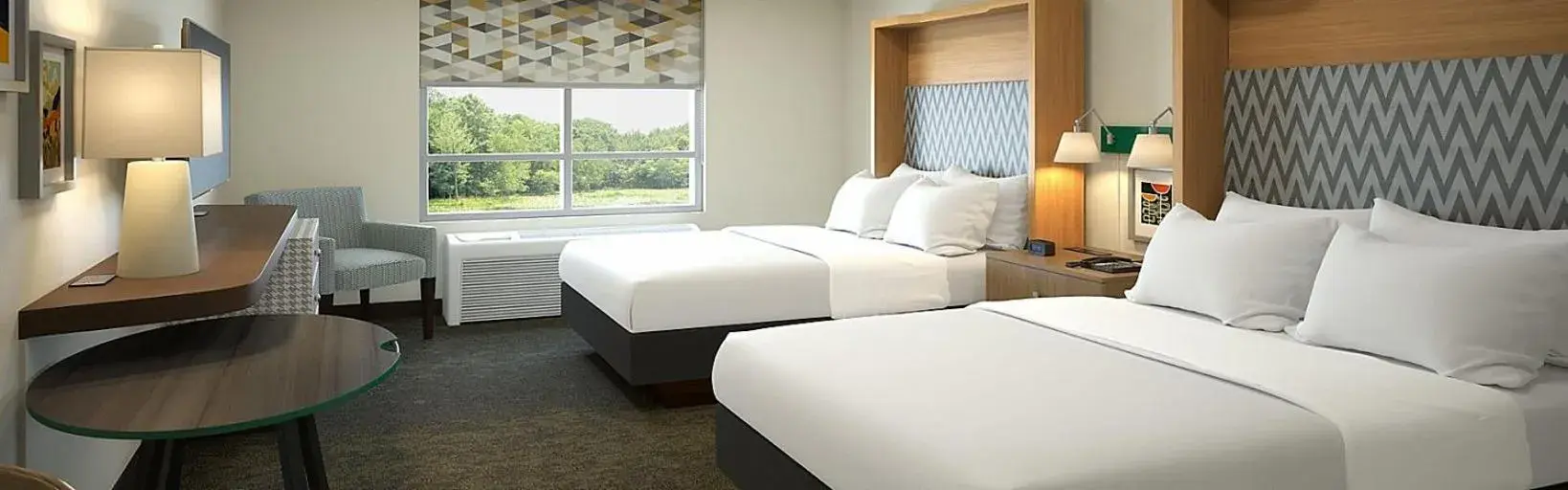 Bed in Holiday Inn Indianapolis Airport Area N