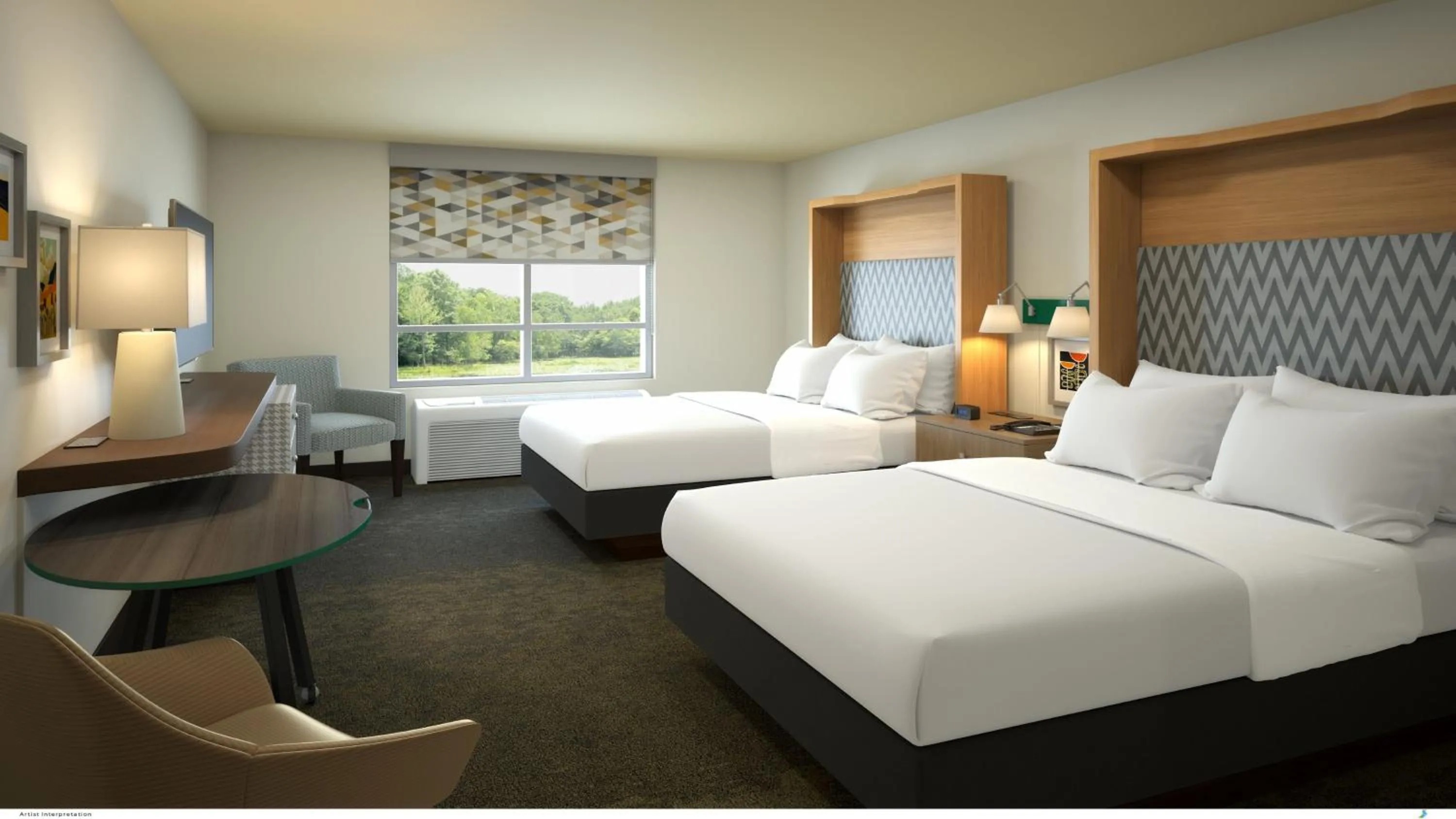 Photo of the whole room, Bed in Holiday Inn Indianapolis - Airport Area N by IHG