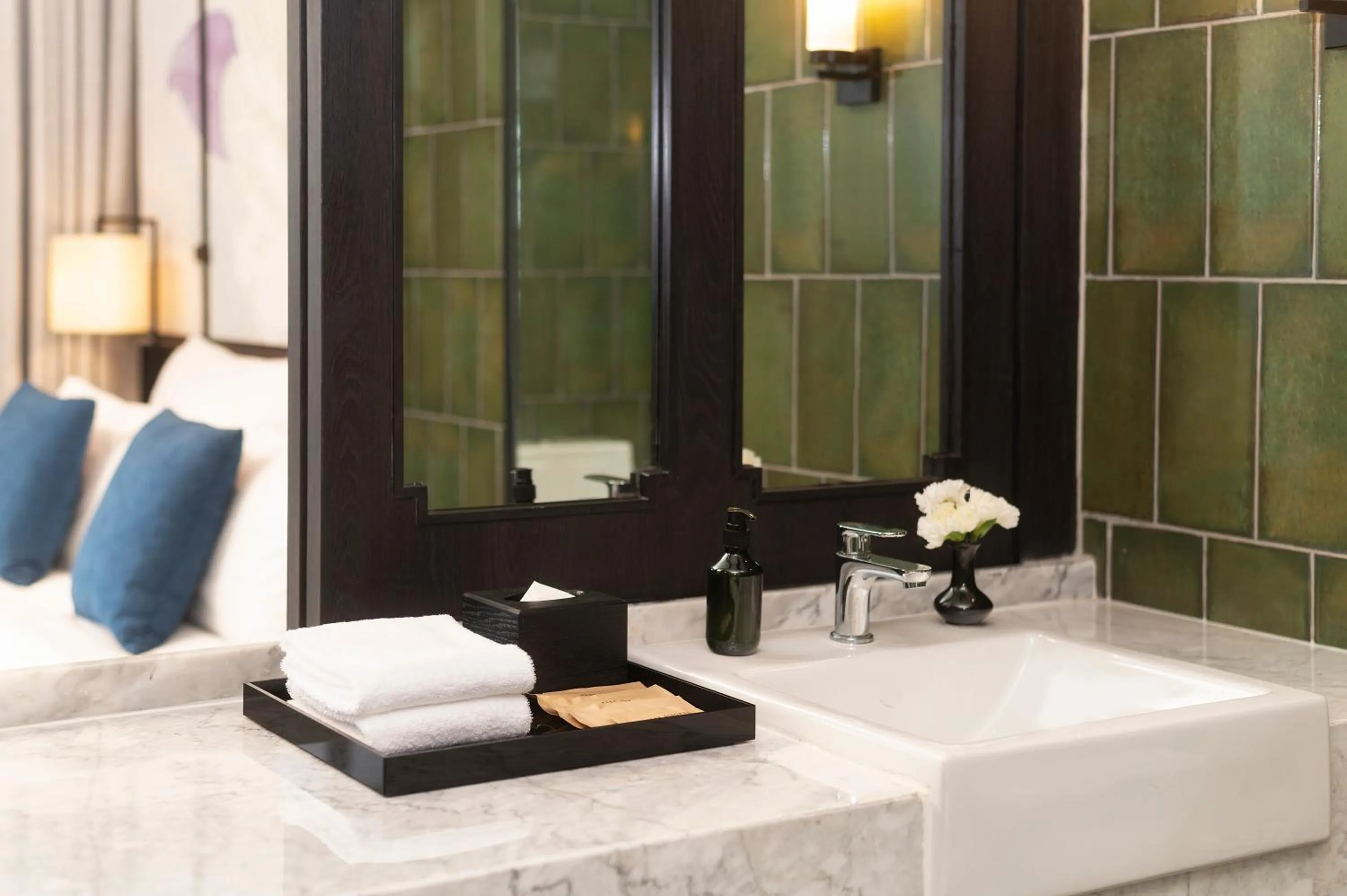 Bathroom in Indochina Hotel