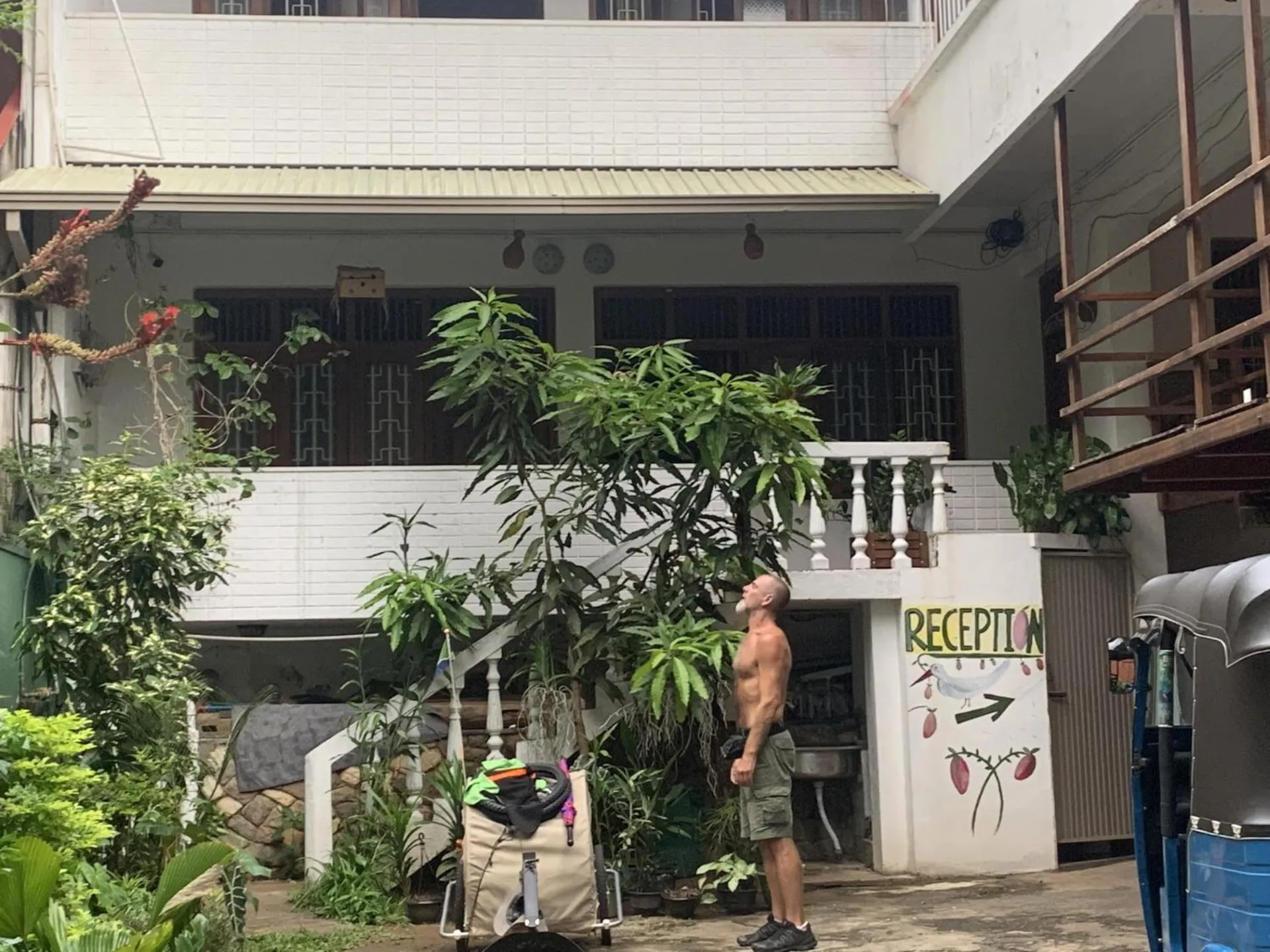 Property building in Hotel Mango Garden