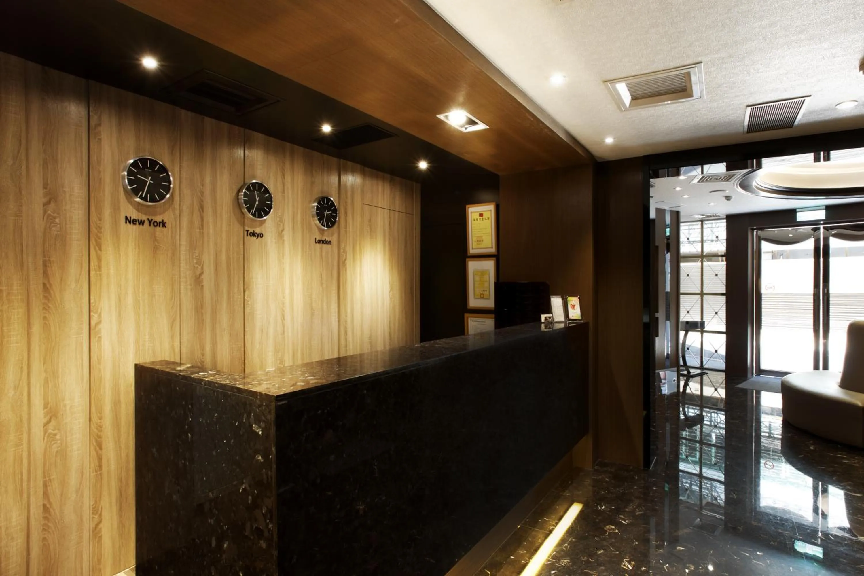 Lobby or reception in Grace Hotel