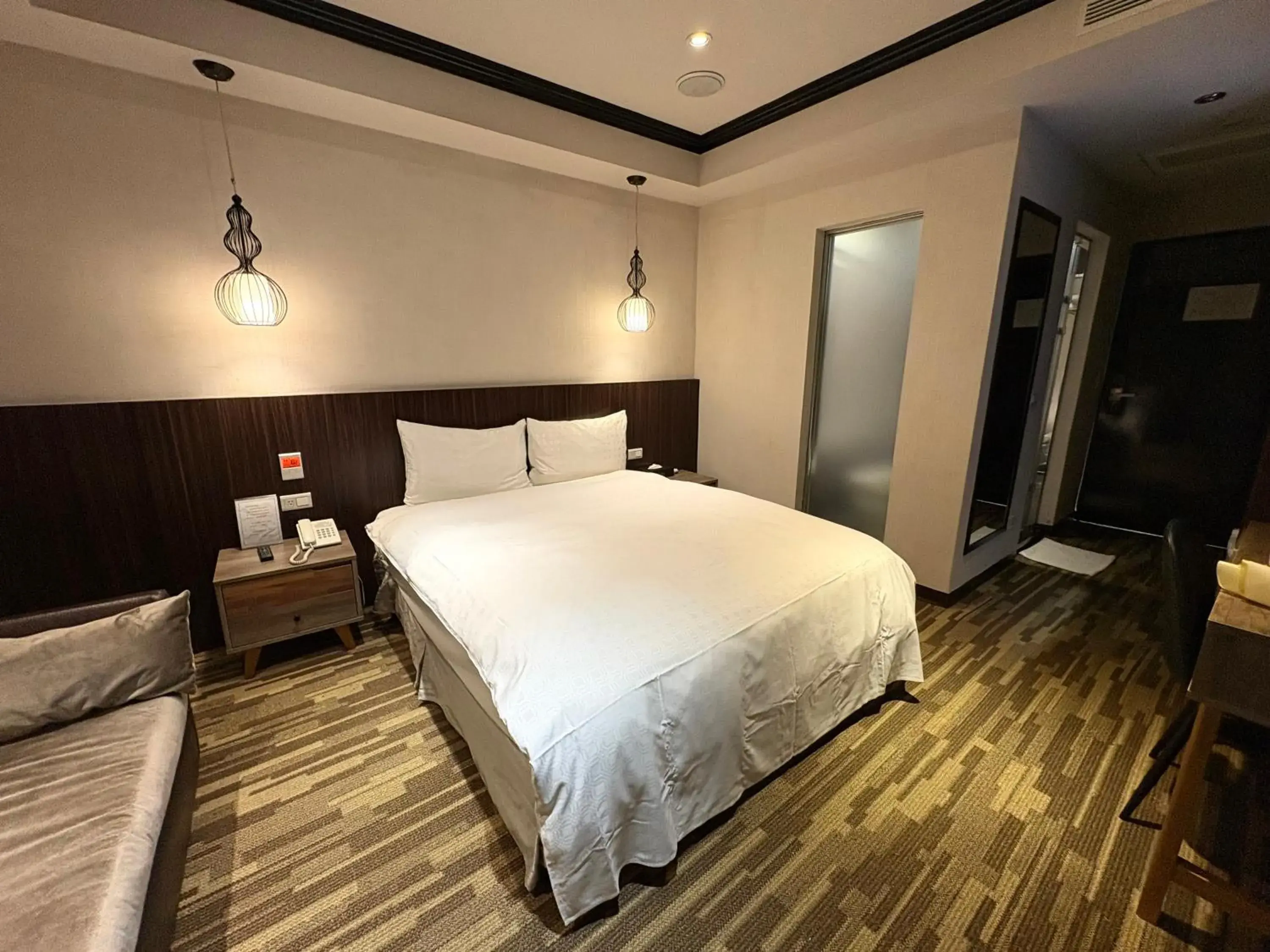 Bed in Grace Hotel Bed in Grace Hotel