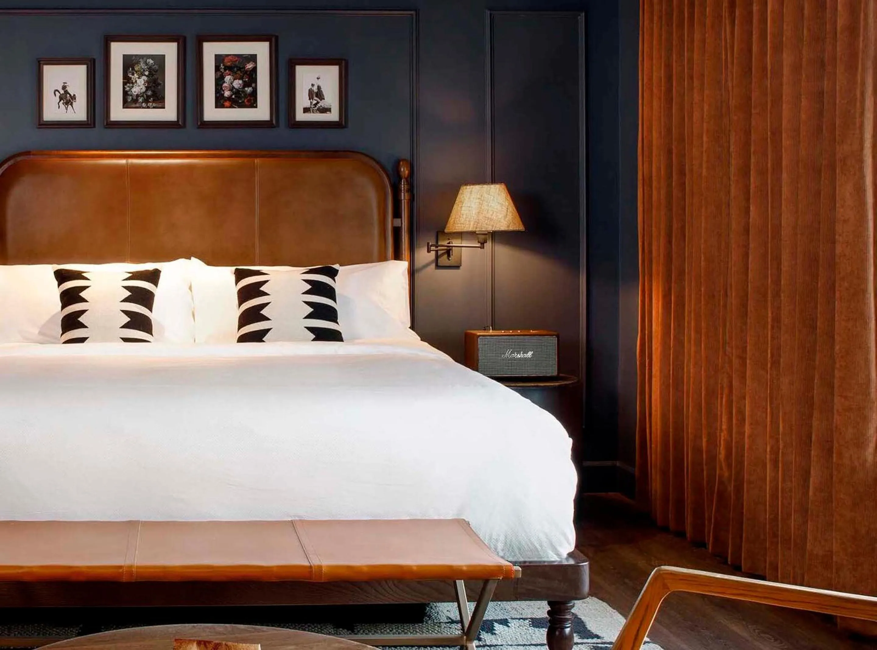 Bed in Gravity Haus Denver