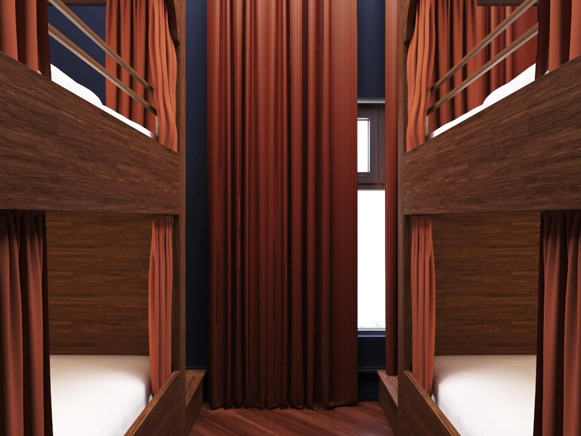 bunk bed in Gravity Haus Denver