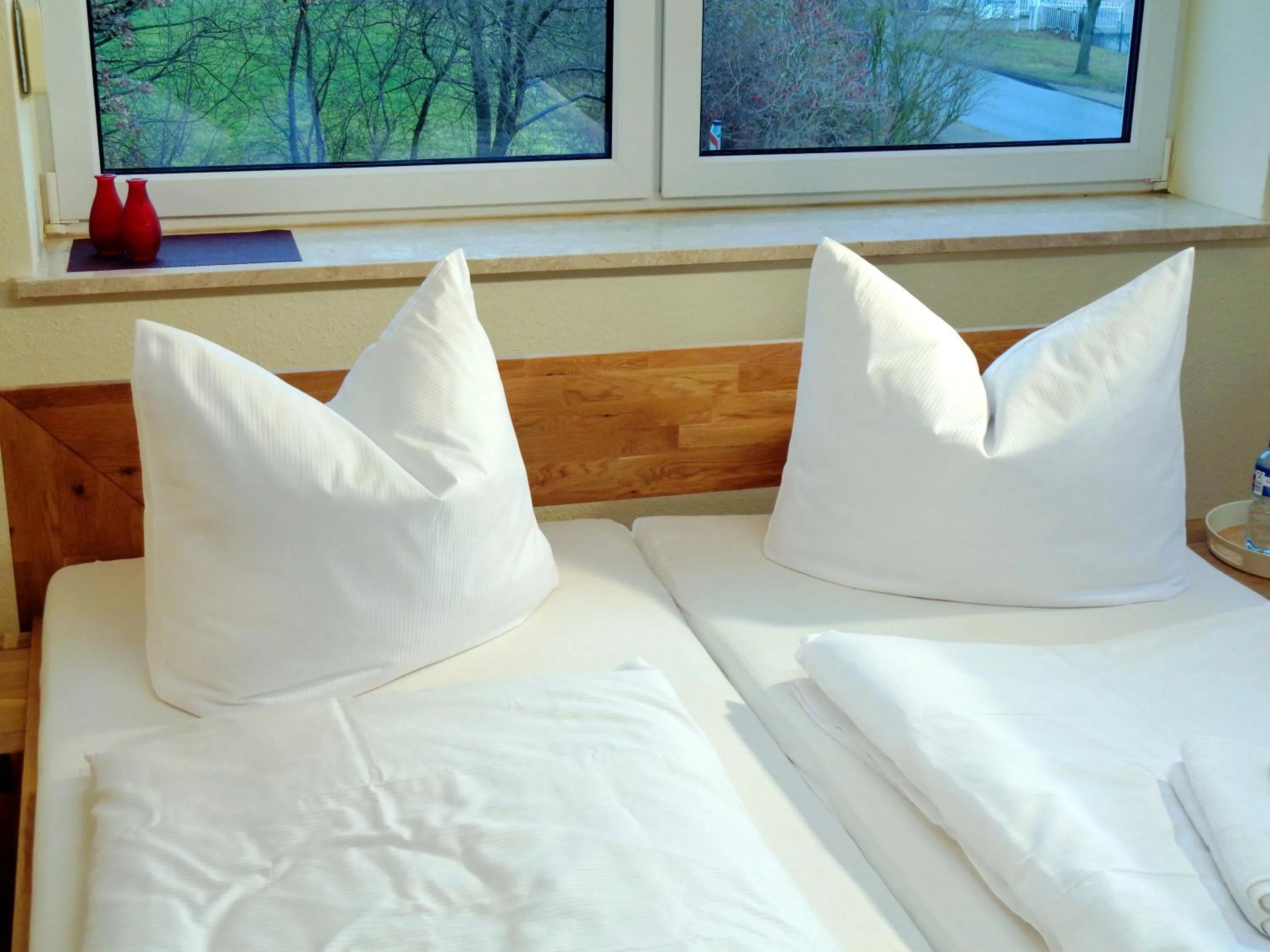 Bed in Gästehaus Schiemann