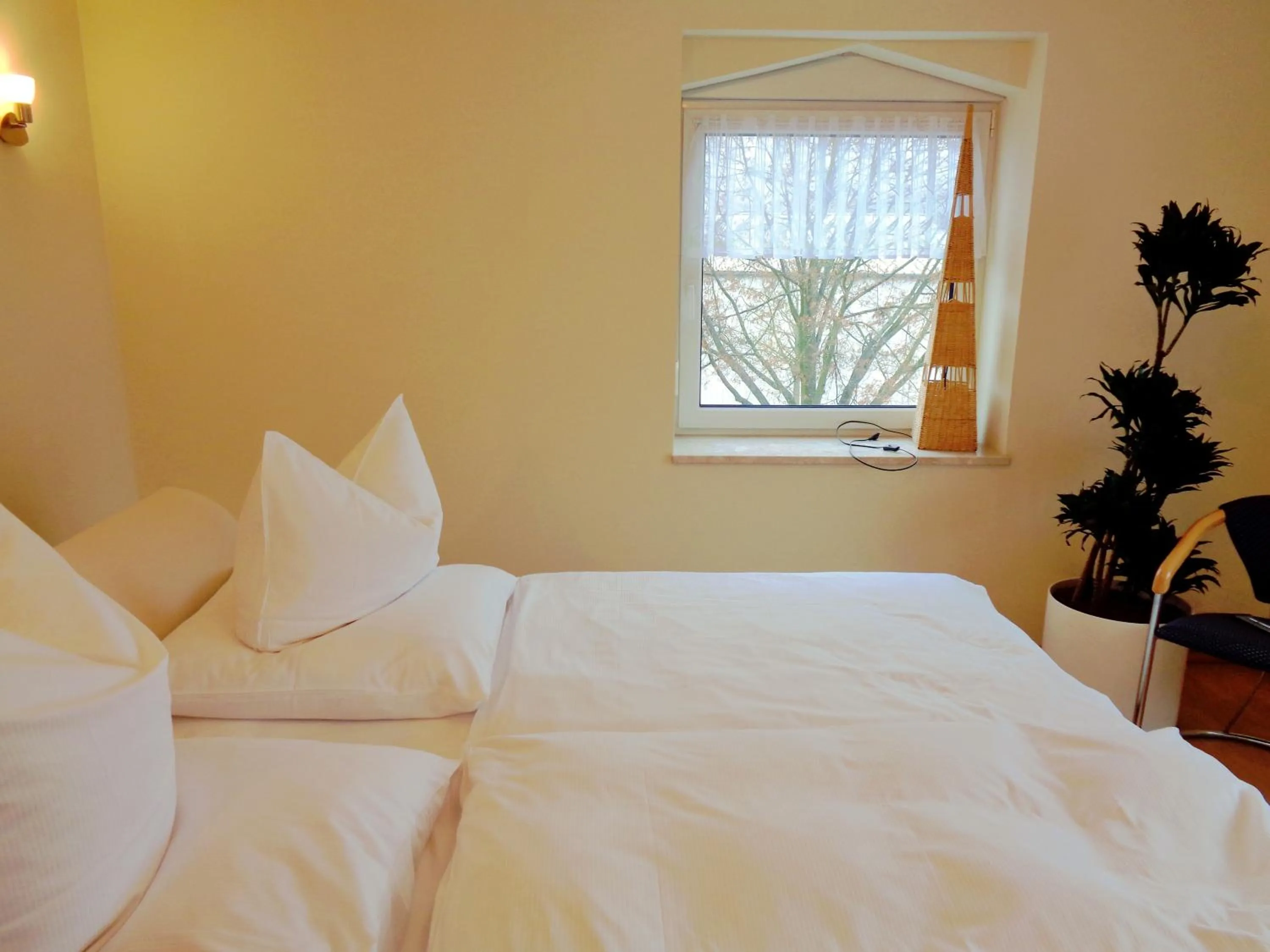 Bed in Gästehaus Schiemann